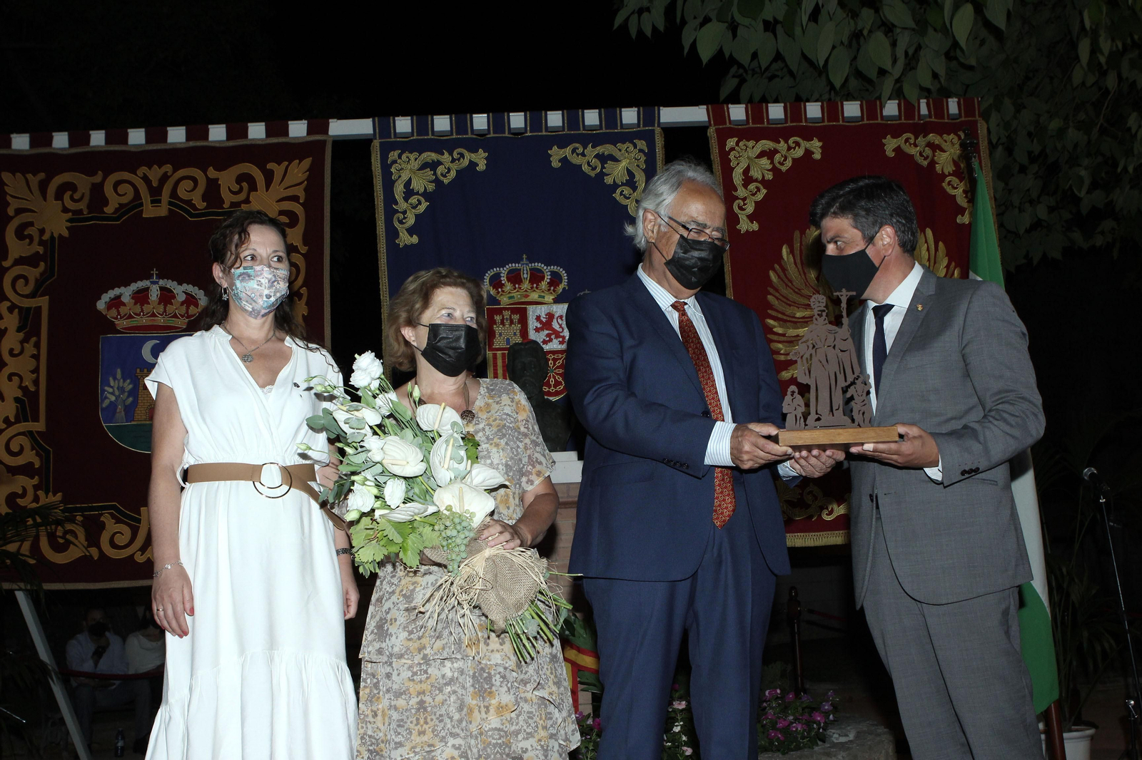 Un momento del acto en Montilla.