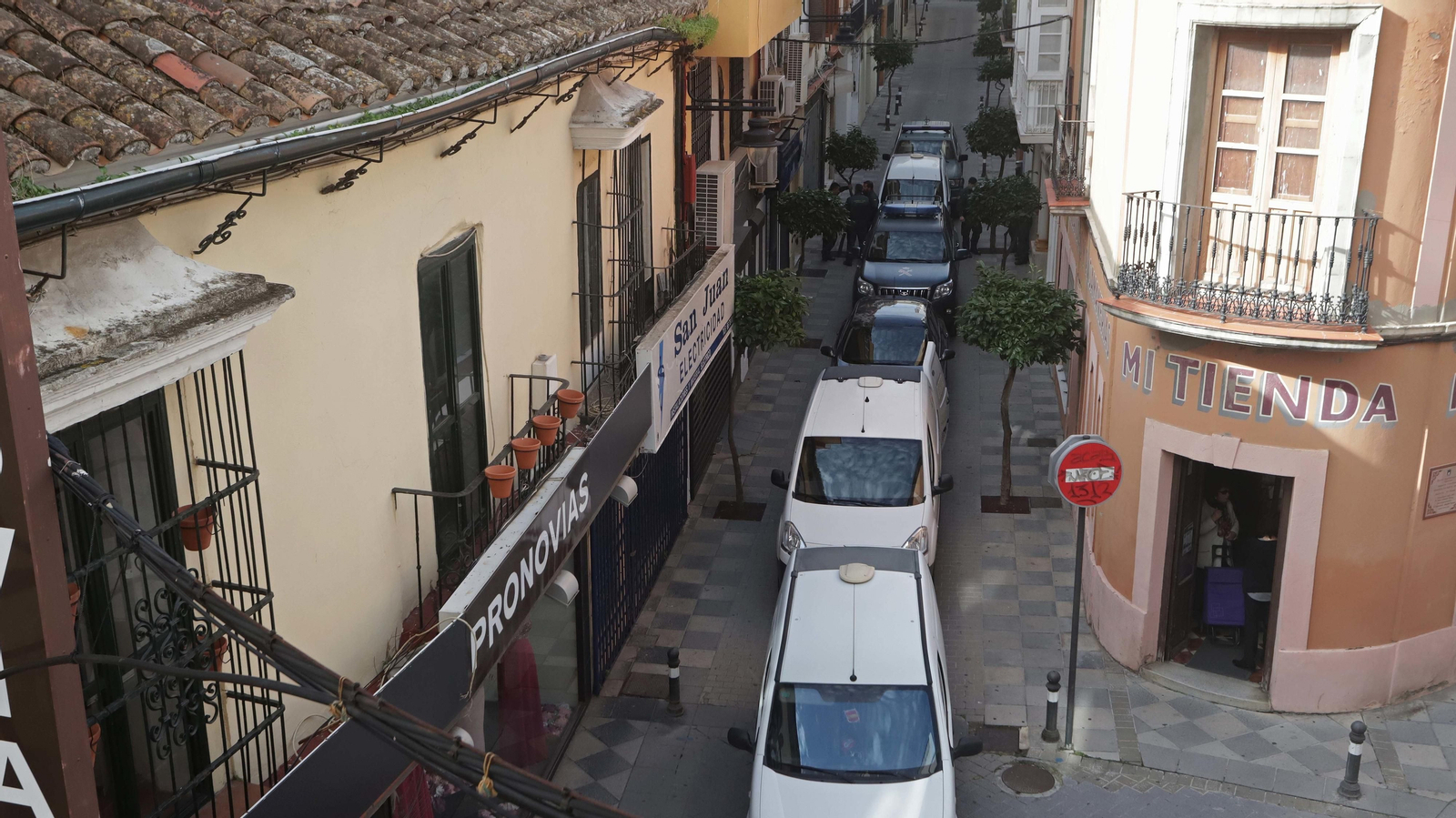 Registro en la calle San Juan de Algeciras