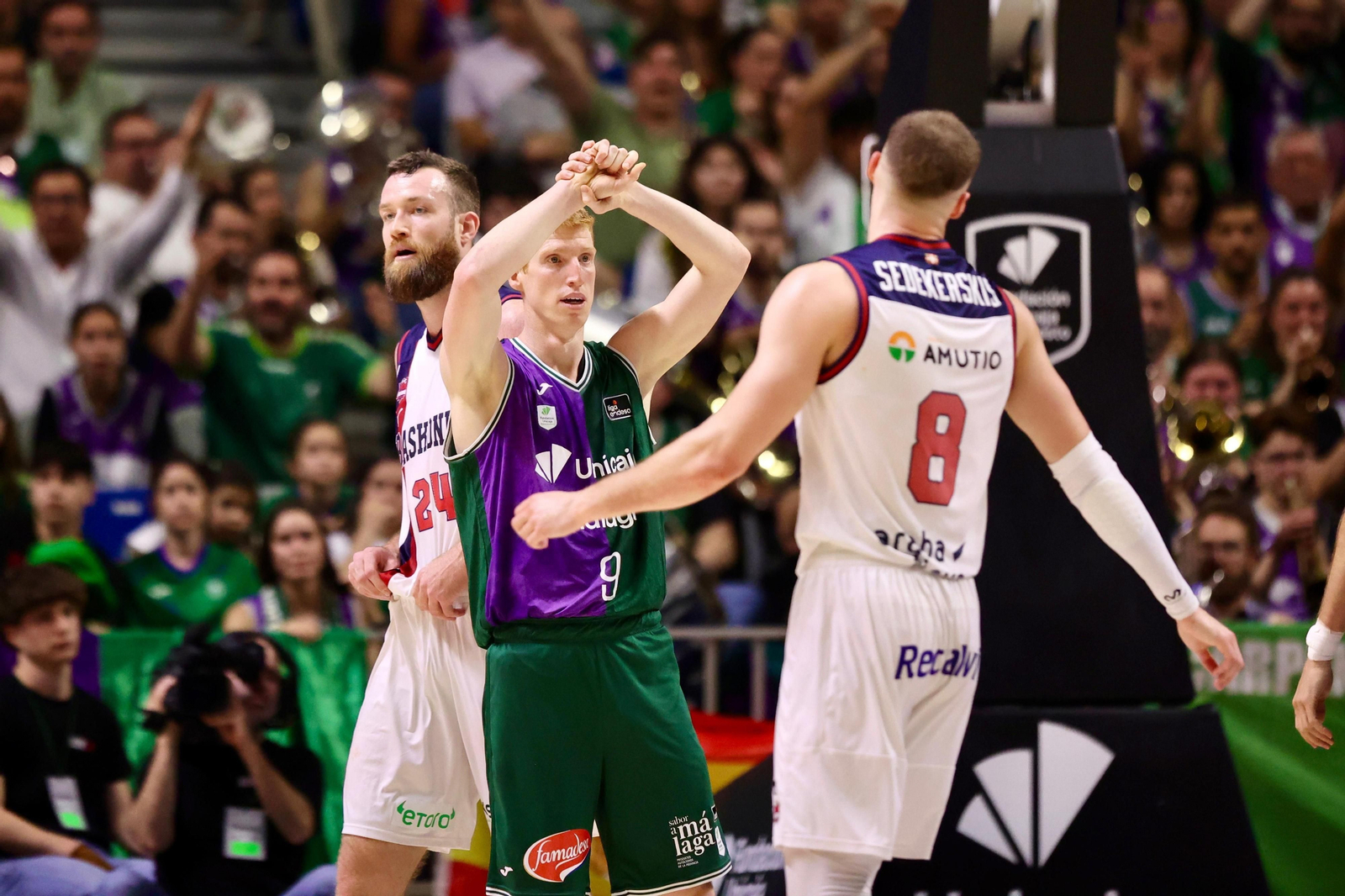 Las fotos del Unicaja Baloncesto - Baskonia