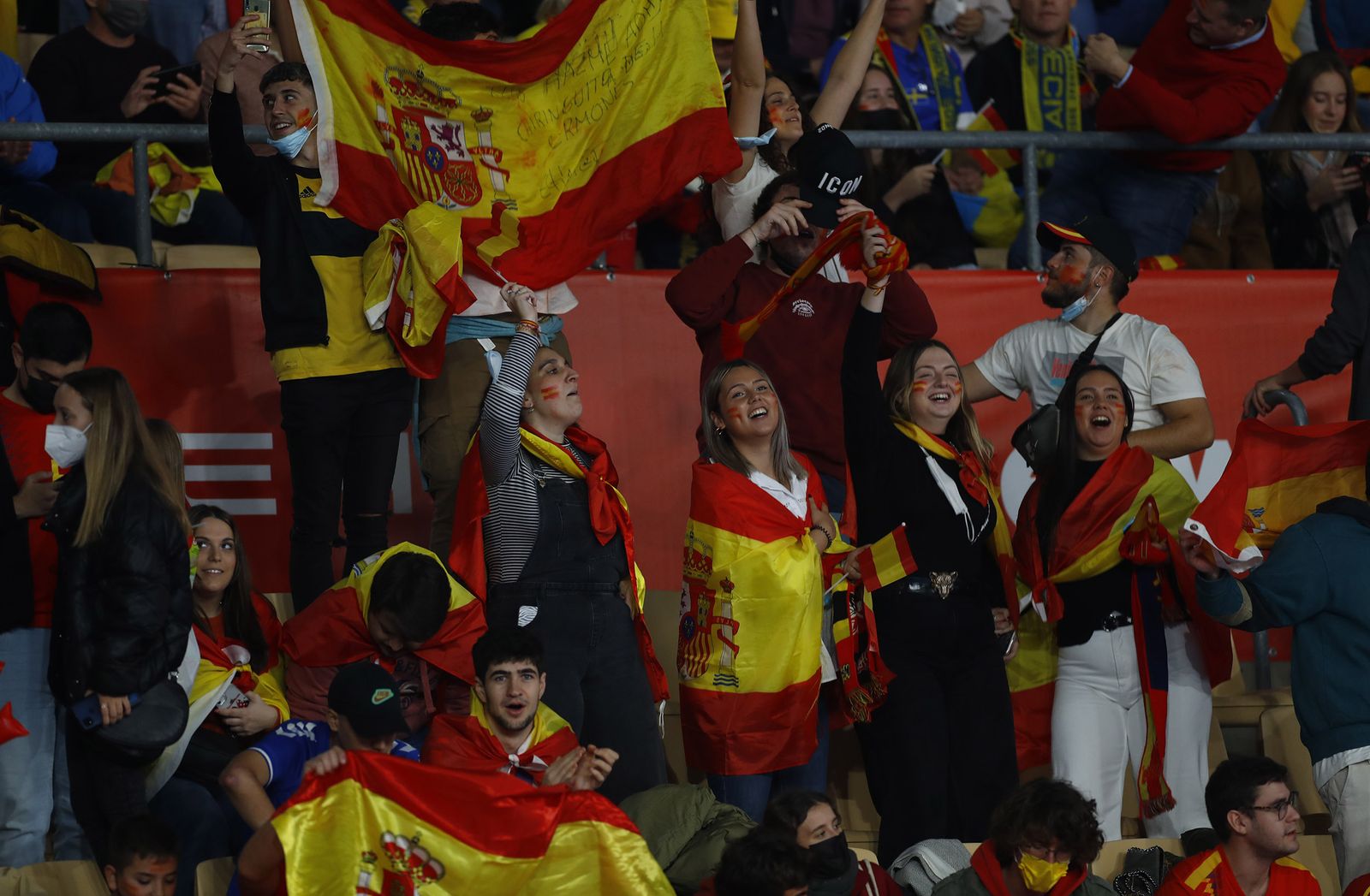 Las imágenes del España-Suecia