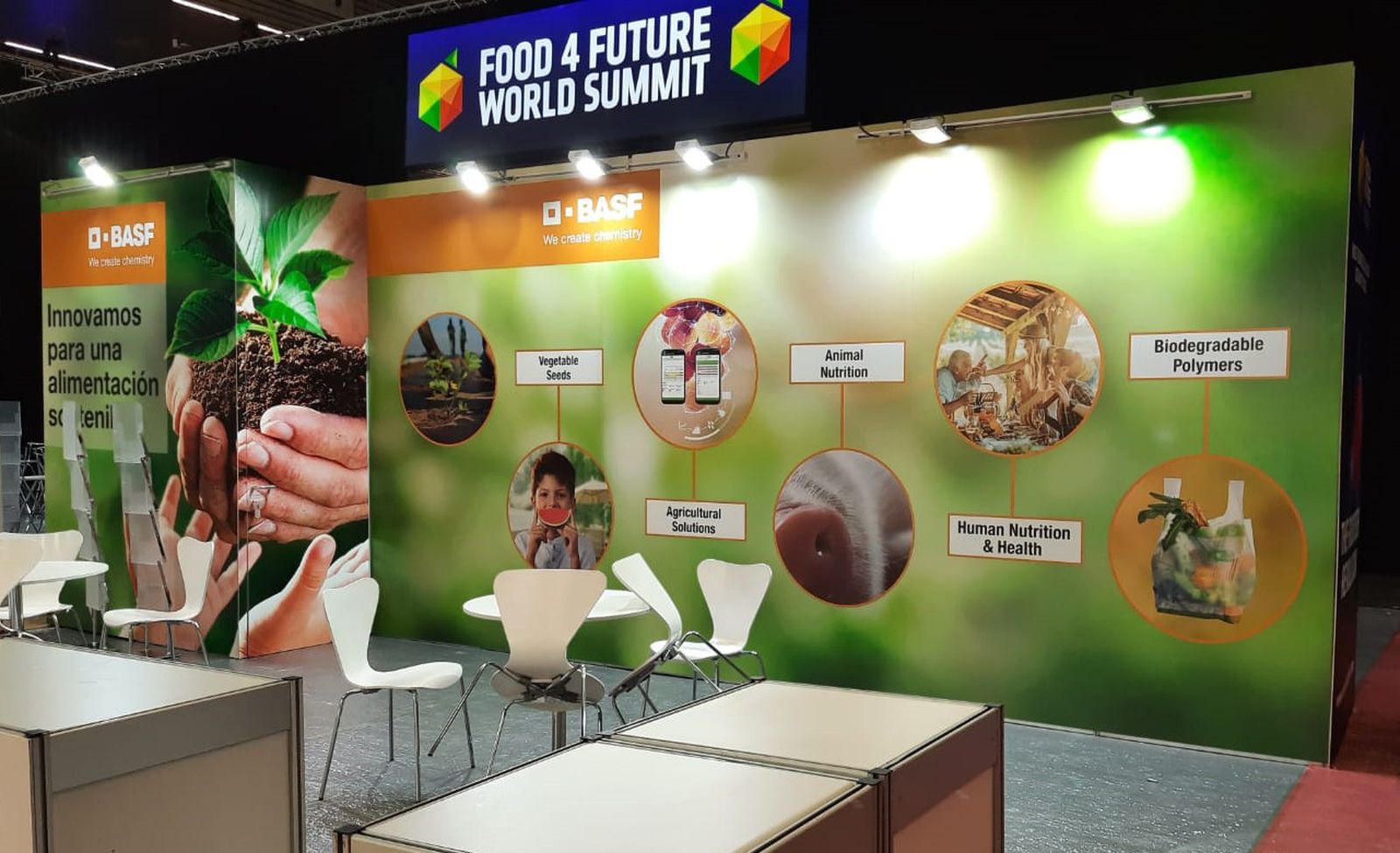 Estand de BASF en Food 4 Future.