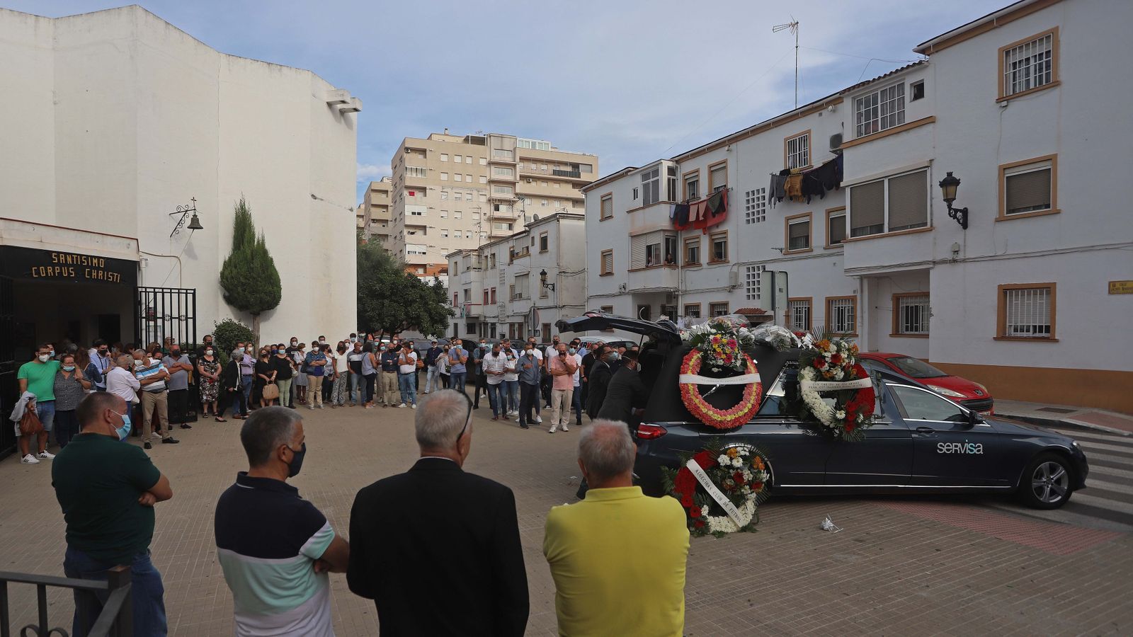 Fotos del último adiós a Juan Antonio García León en Algeciras