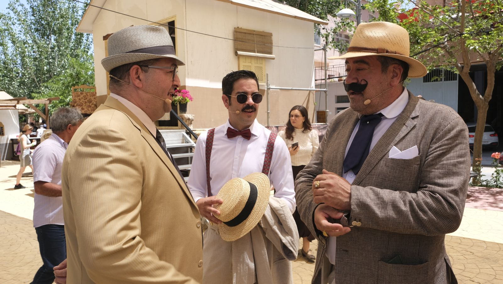 Imágenes de la recreación histórica Canteros y Caciques de Macael