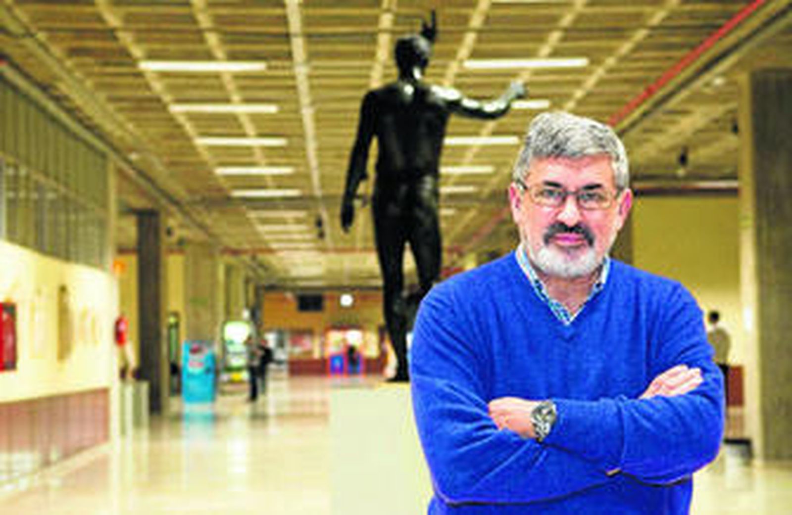 Jenaro Talens, ayer, en Granada.