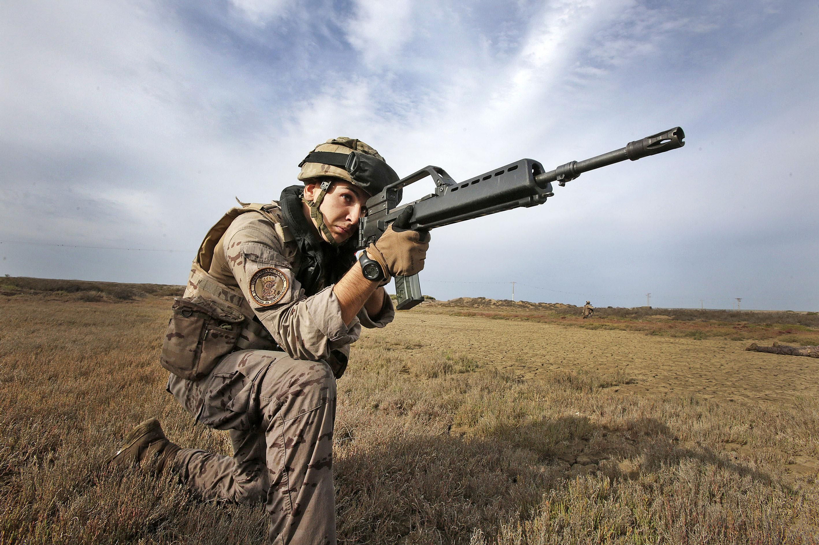 El asalto de la Infantería de Marina al Retín