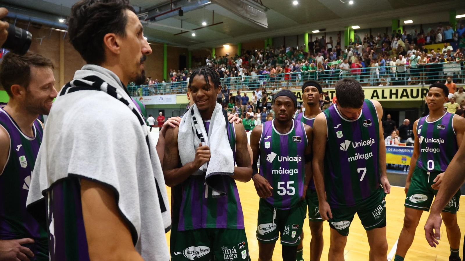 El Unicaja - Mónaco, en fotos