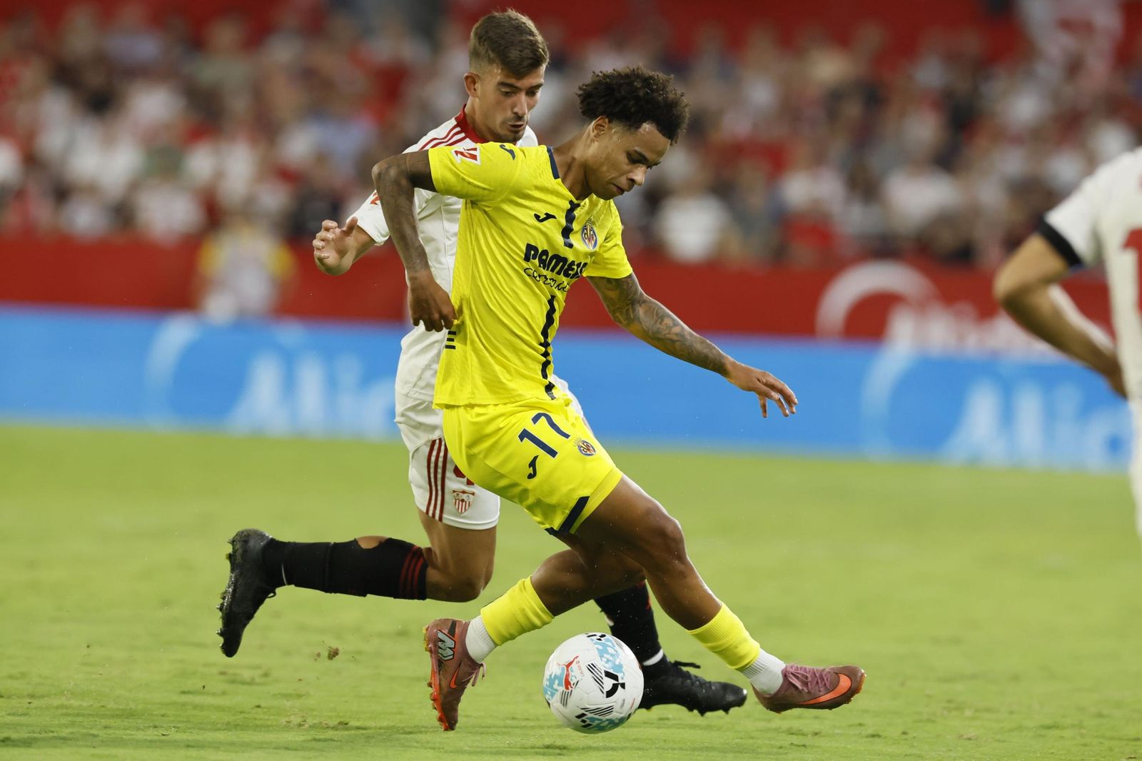 Las fotos del Sevilla-Villarreal