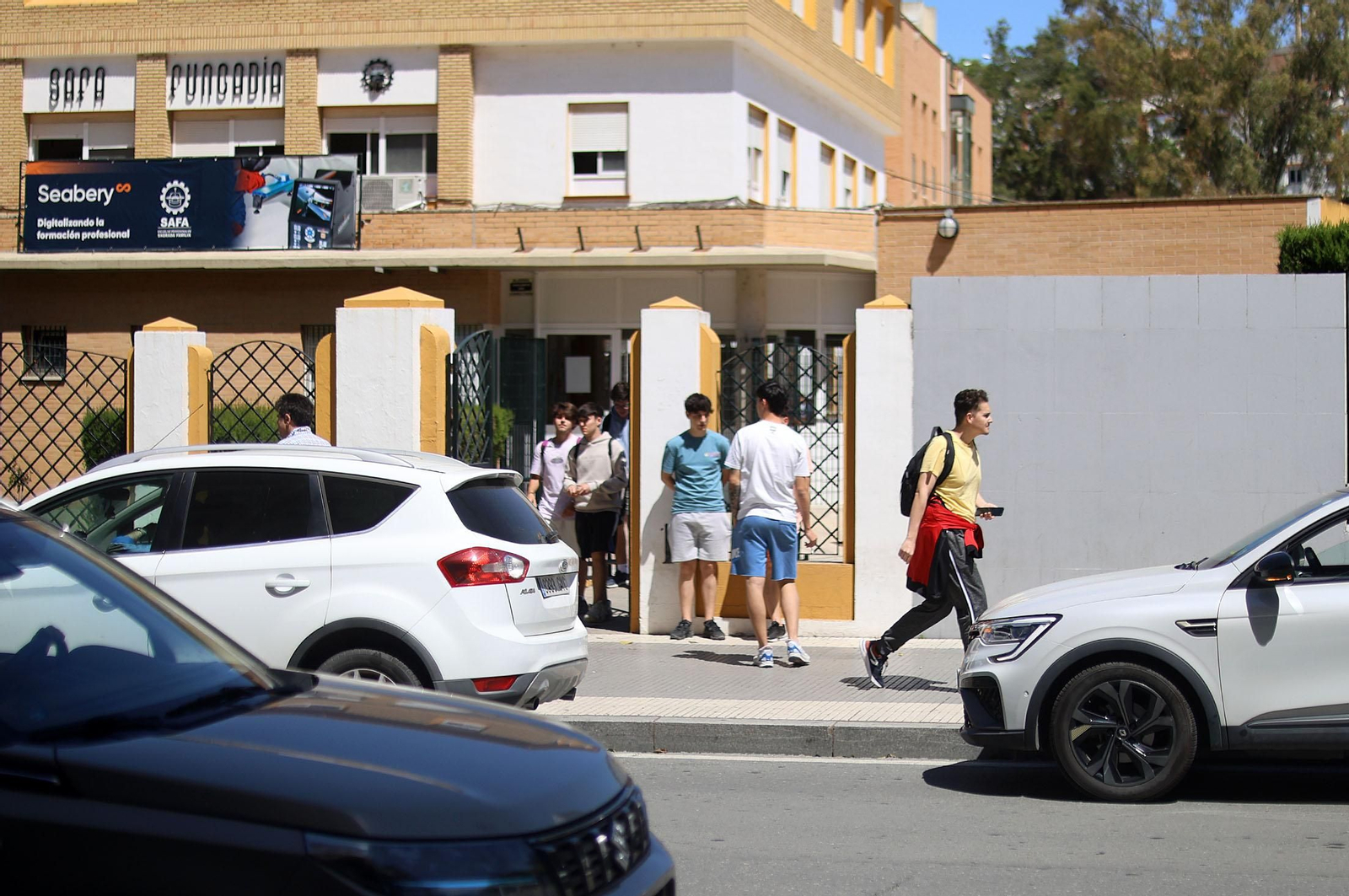 Así se vivió el apagón en las calles de Huelva, en imágenes