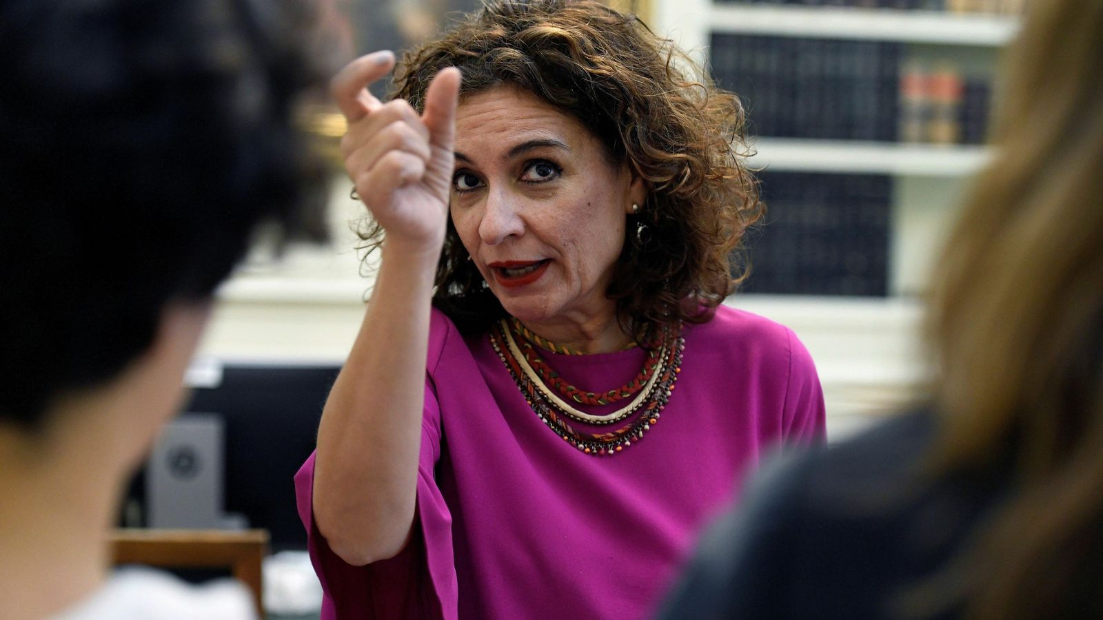 María Jesús Montero, candidata del PSOE por Sevilla.