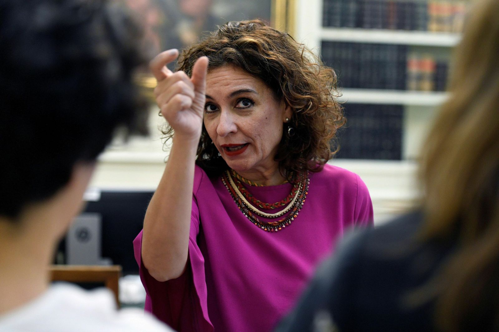 María Jesús Montero, candidata del PSOE por Sevilla.