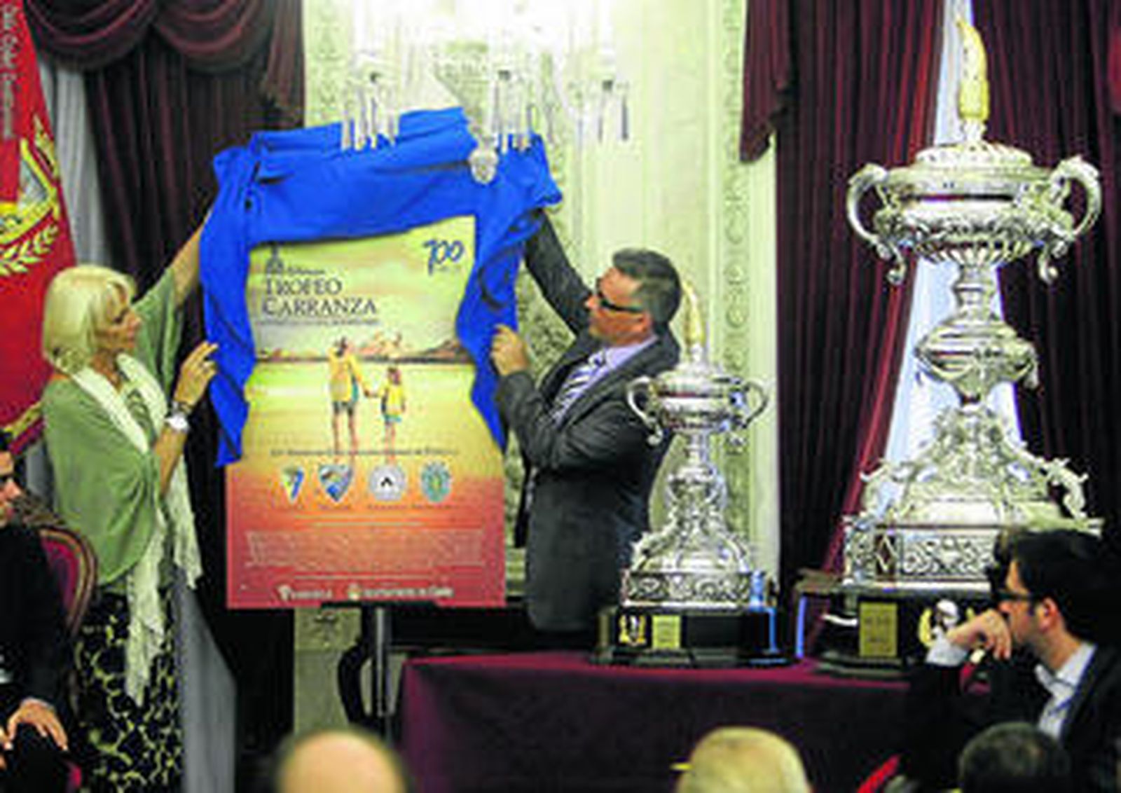 Imagen del acto de presentación del último Trofeo Carranza.