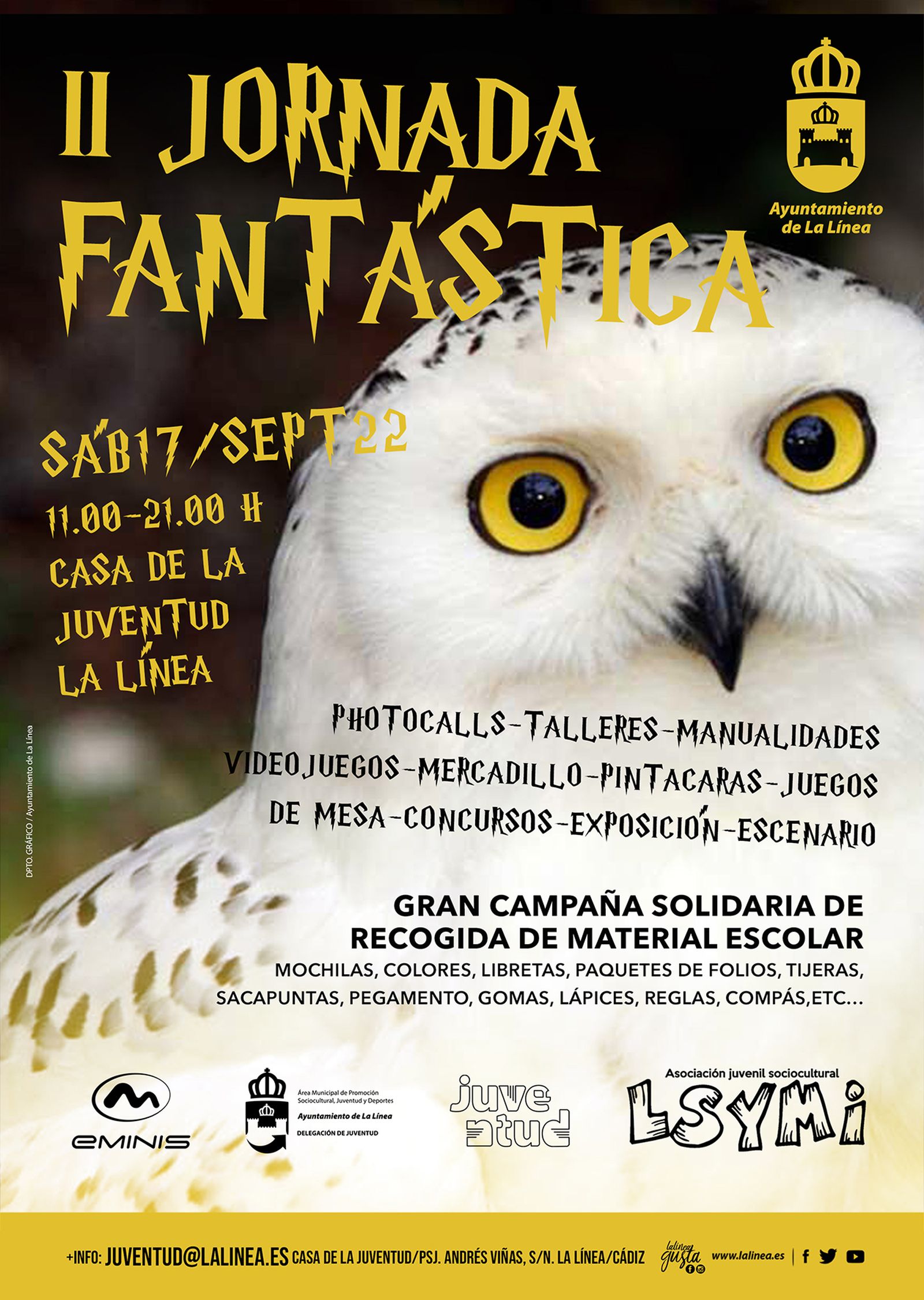 El cartel del evento.