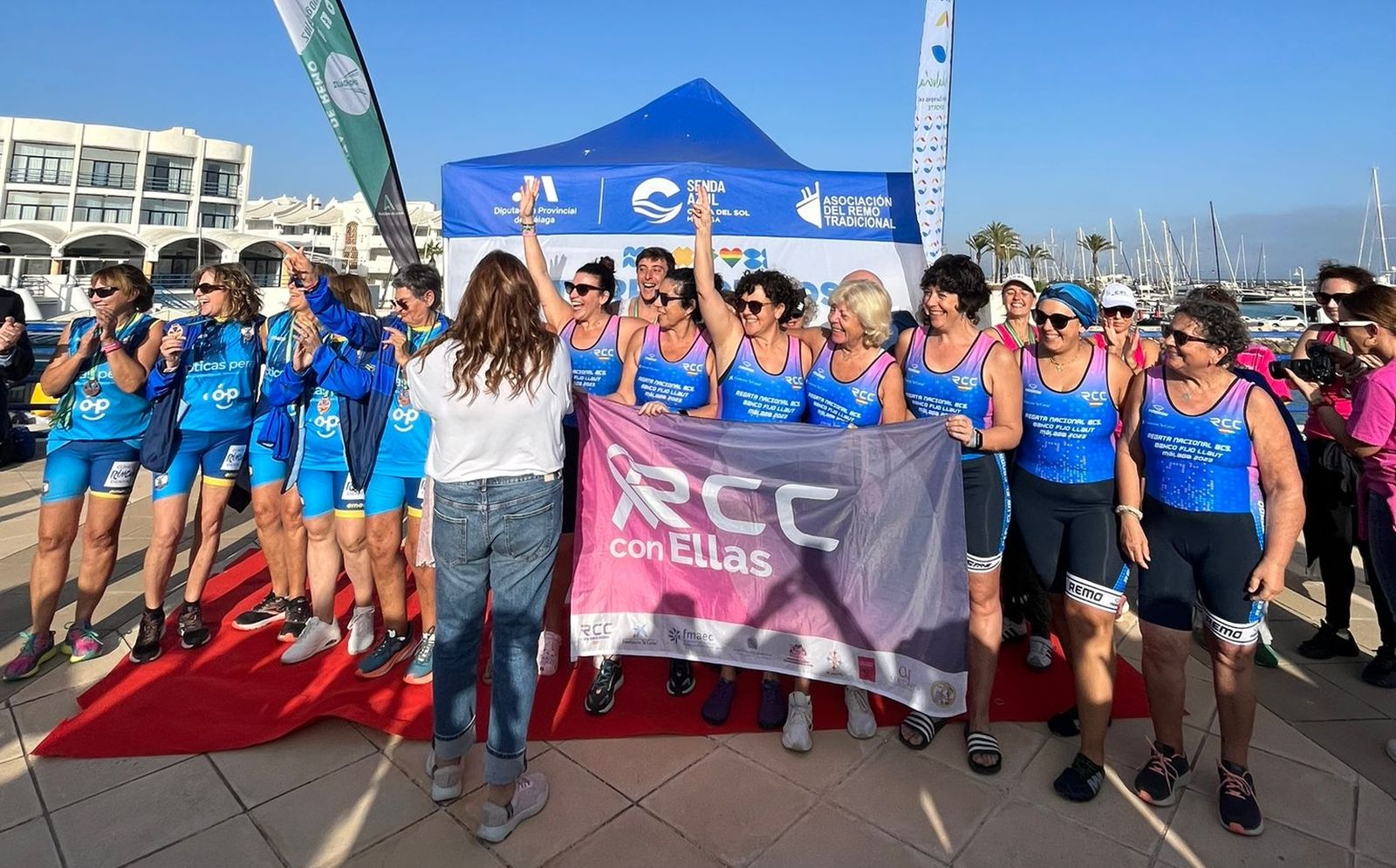 Dominio malagueño en el Campeonato de Andalucía de remo