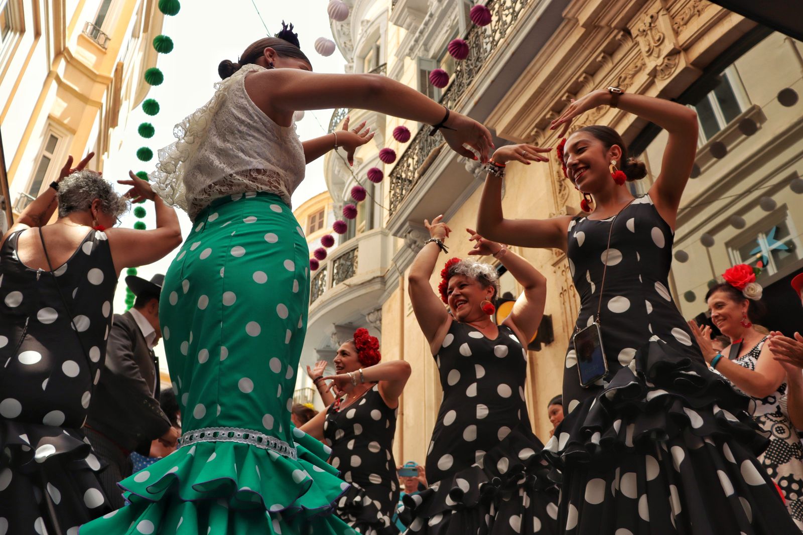 Feria de Málaga: las mejores imágenes del Centro este martes festivo
