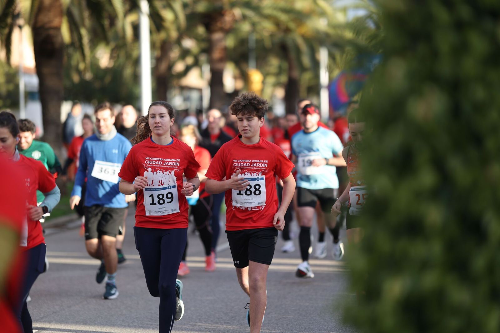 La Carrera Urbana Fundación Unicaja Sagrada Familia, en fotos