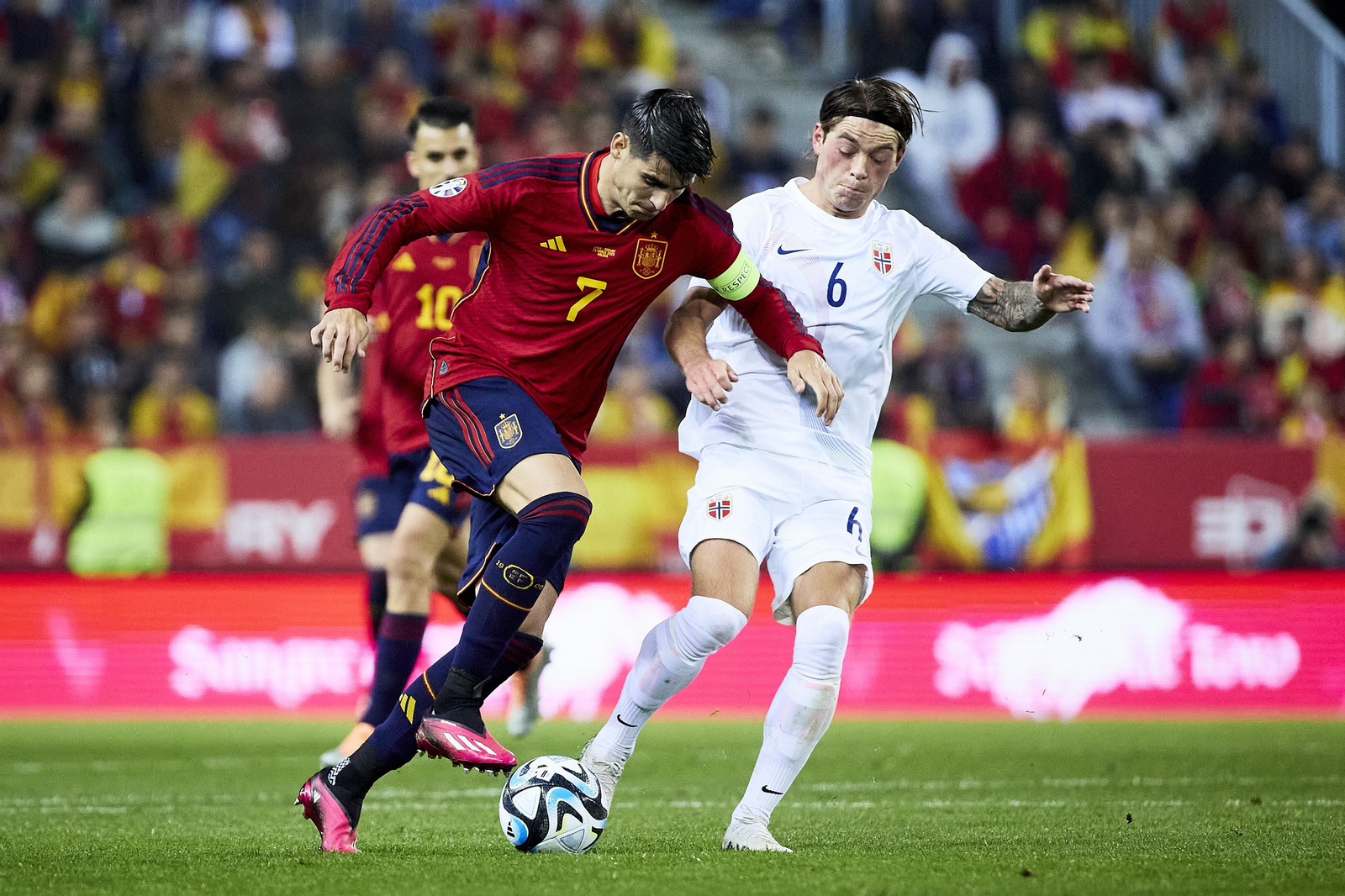 Las fotos del triunfo de España ante Noruega (3-0)