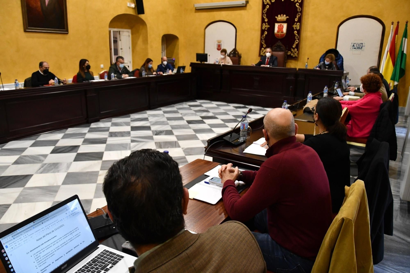 El Pleno celebrado este martes.