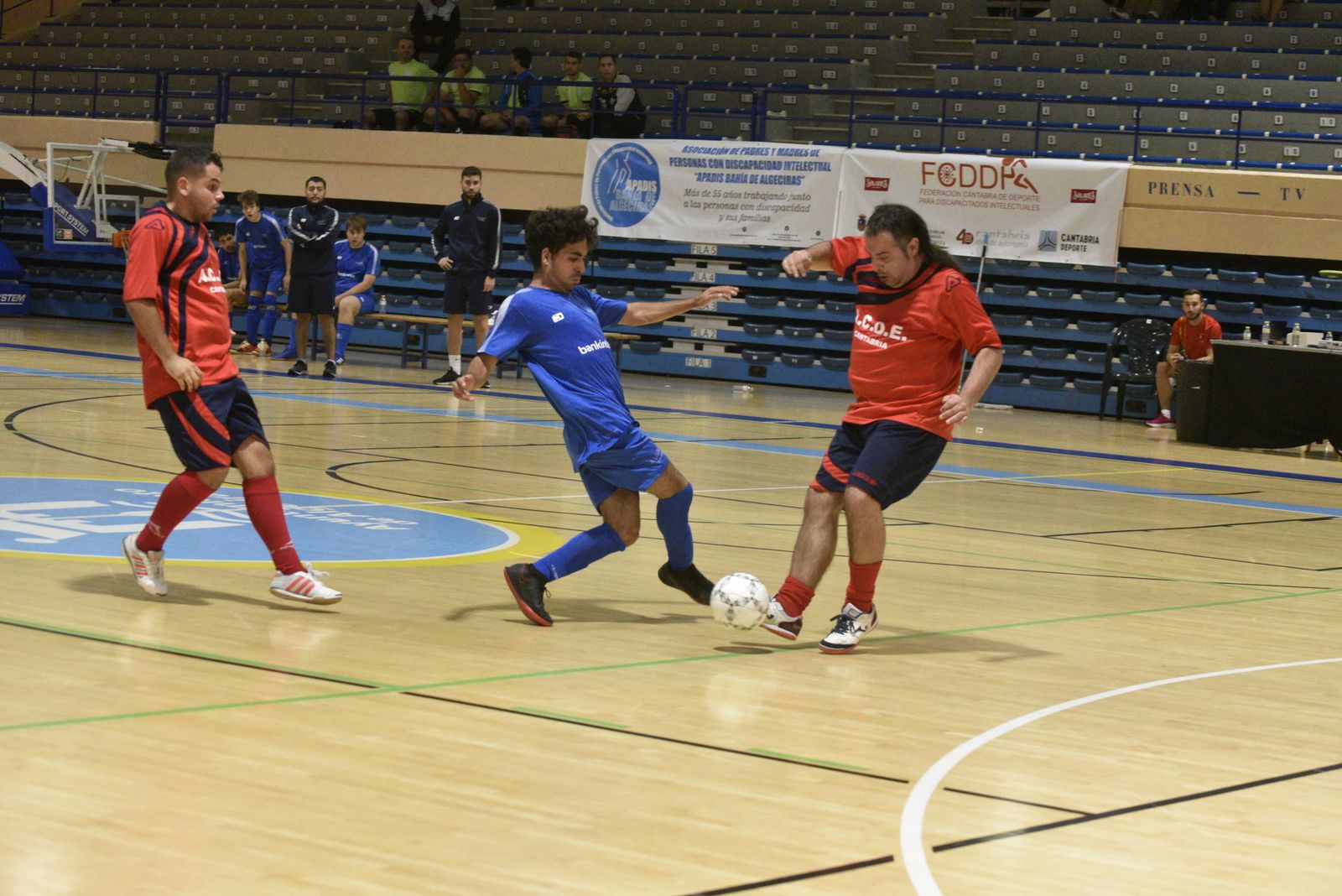 La tercera jornada del Campeonato de España para discapacitados intelectuales, en fotos