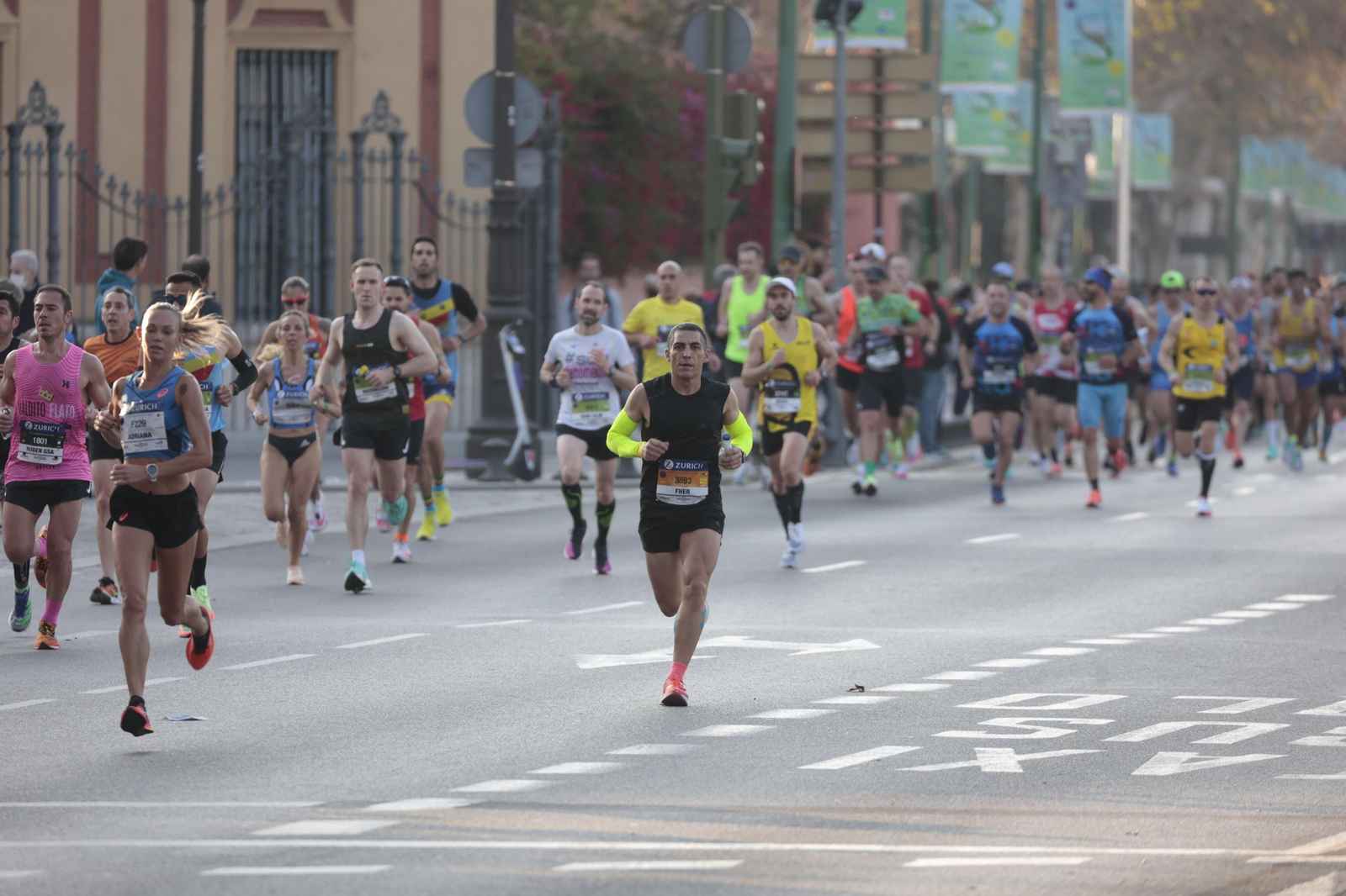 Las imágenes de la Maratón de Sevilla 2022 (12)