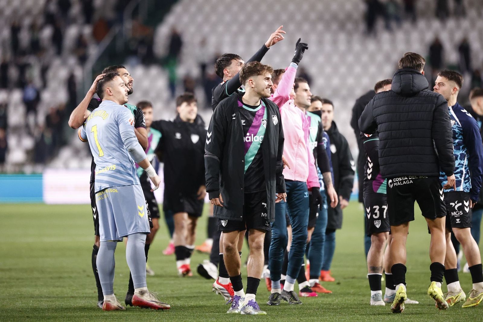 El Córdoba-Málaga CF, en fotos