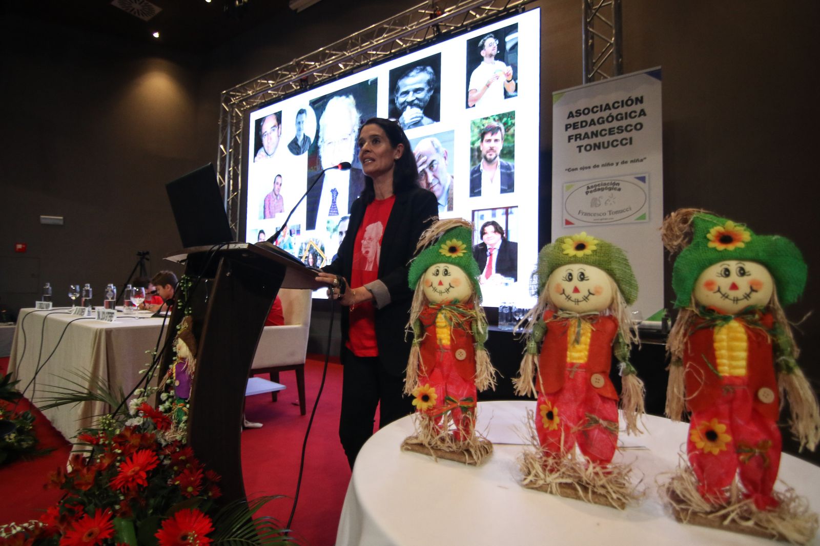 María del Mar Romera, presidenta de Apfrato, en el encuentro del año pasado.