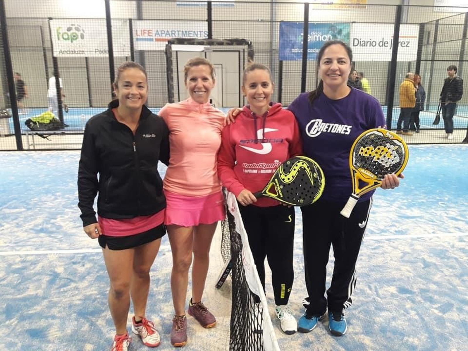 Entrega de trofeos del I Circuito Andaluz de Veteranos de Pádel 'Clínica Beiman' en Pádel Extreme