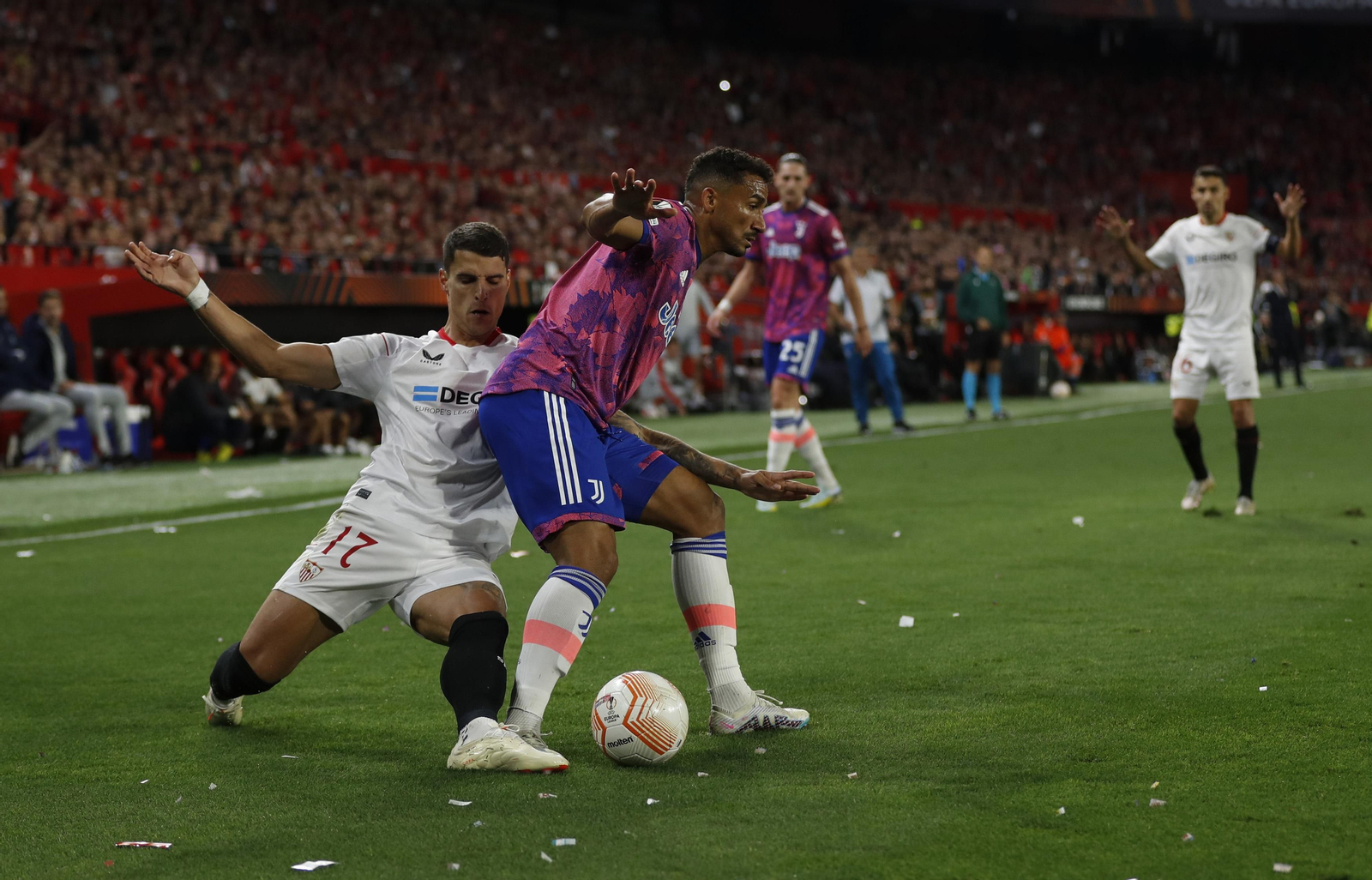 Las imágenes del Sevilla fc-Juventus