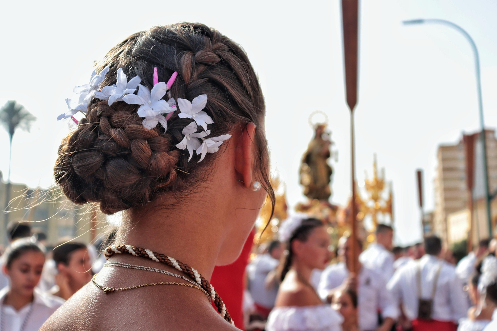 La Virgen del Carmen de Huelin, en fotos