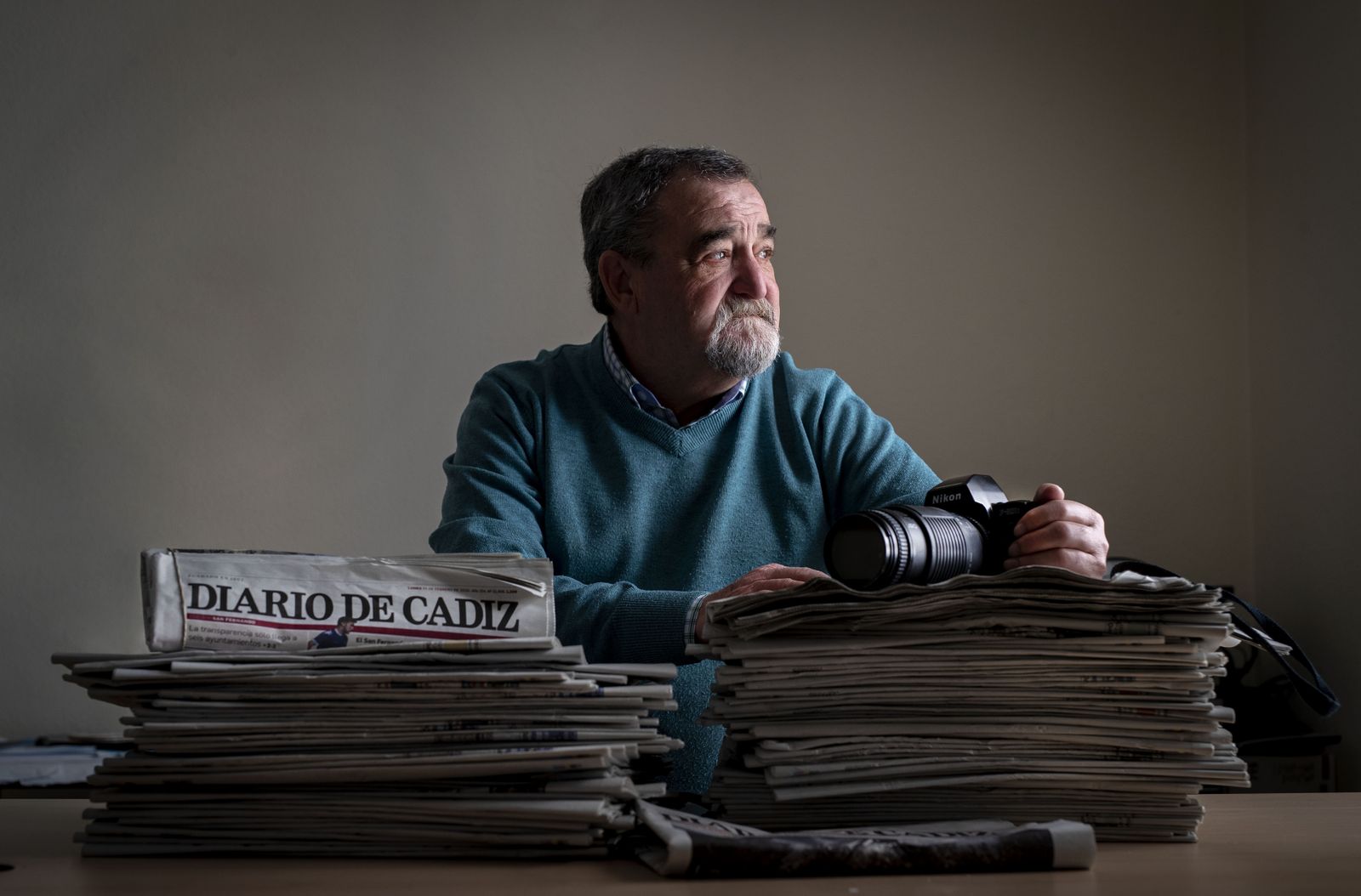 Enrique Rioja fue el fotógrafo de Diario de Cádiz en San Fernando desde 1985 a 2016.