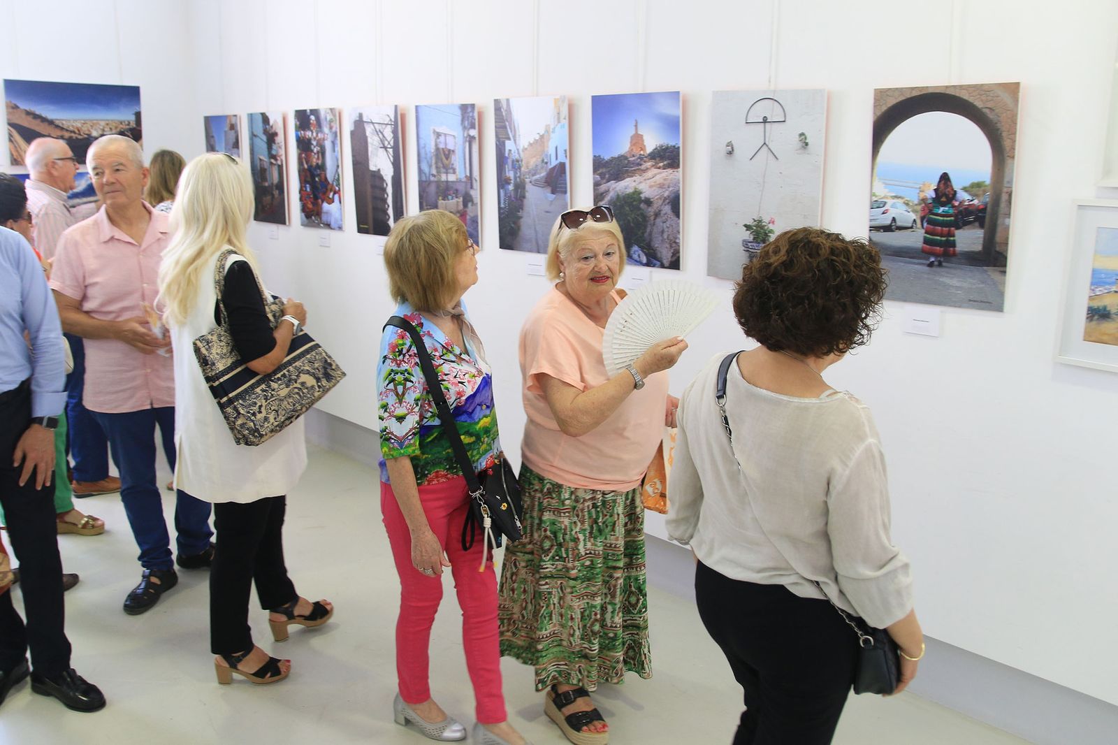 Exposición de acuarela y fotografía del Foro Almería Centro