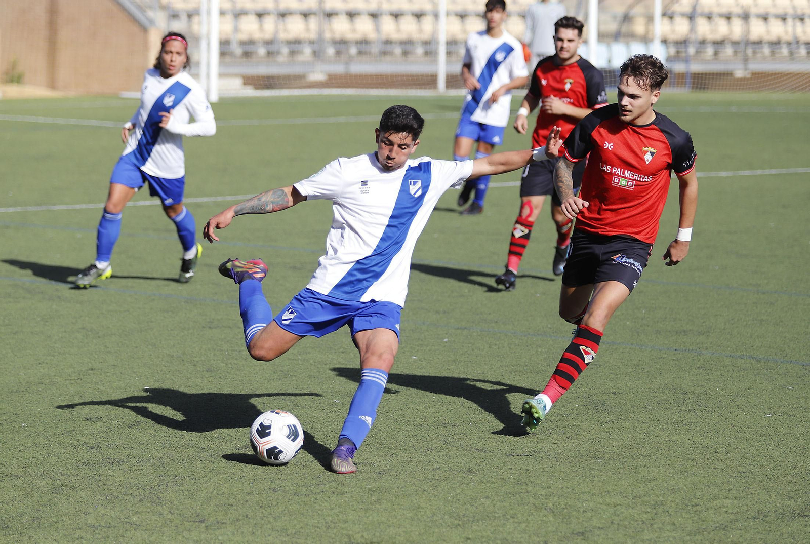Partido entre el Atlético Onubense y el Ayamonte.