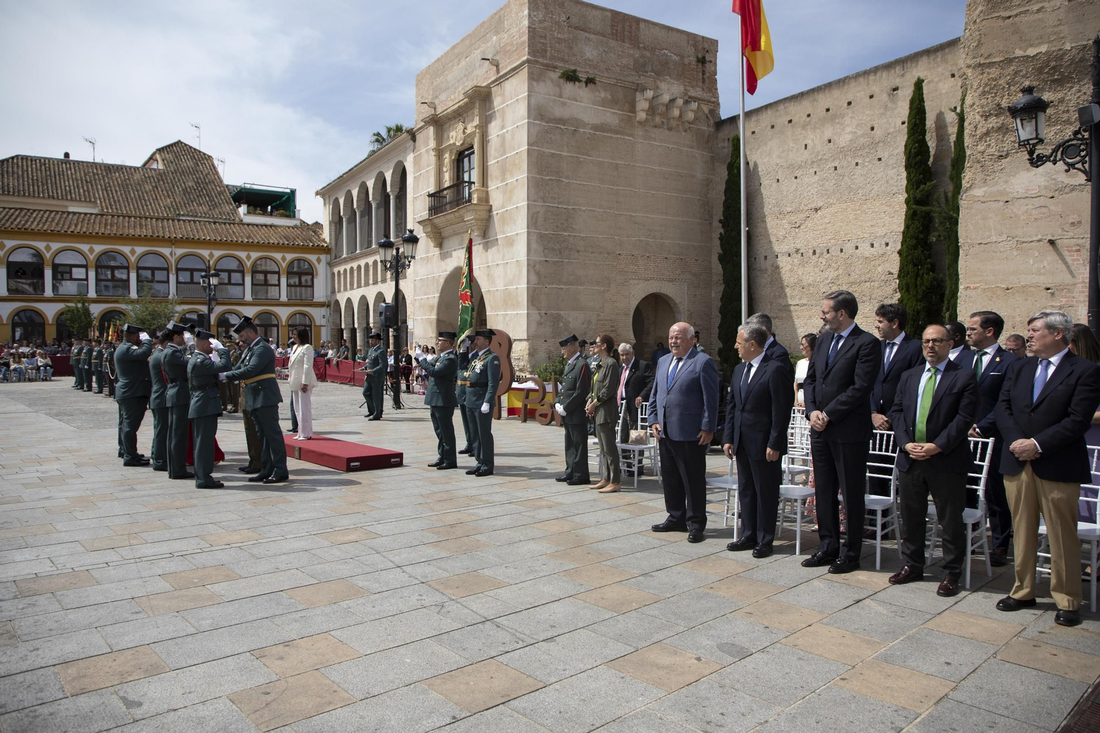 Conmemoración en Palma del Río del 181 aniversario de la fundación de la Guardia Civil