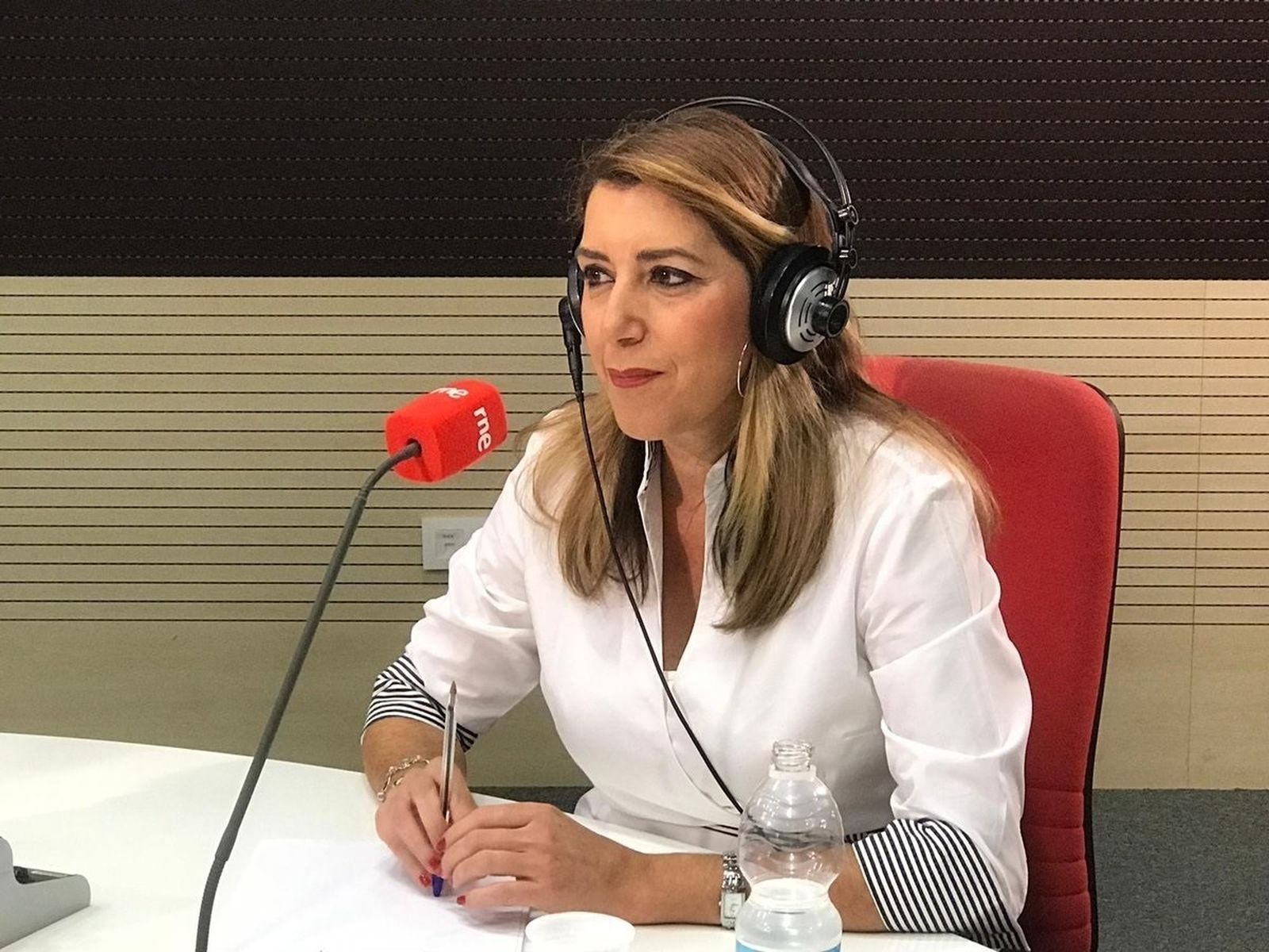 Susana Díaz, en RNE.
