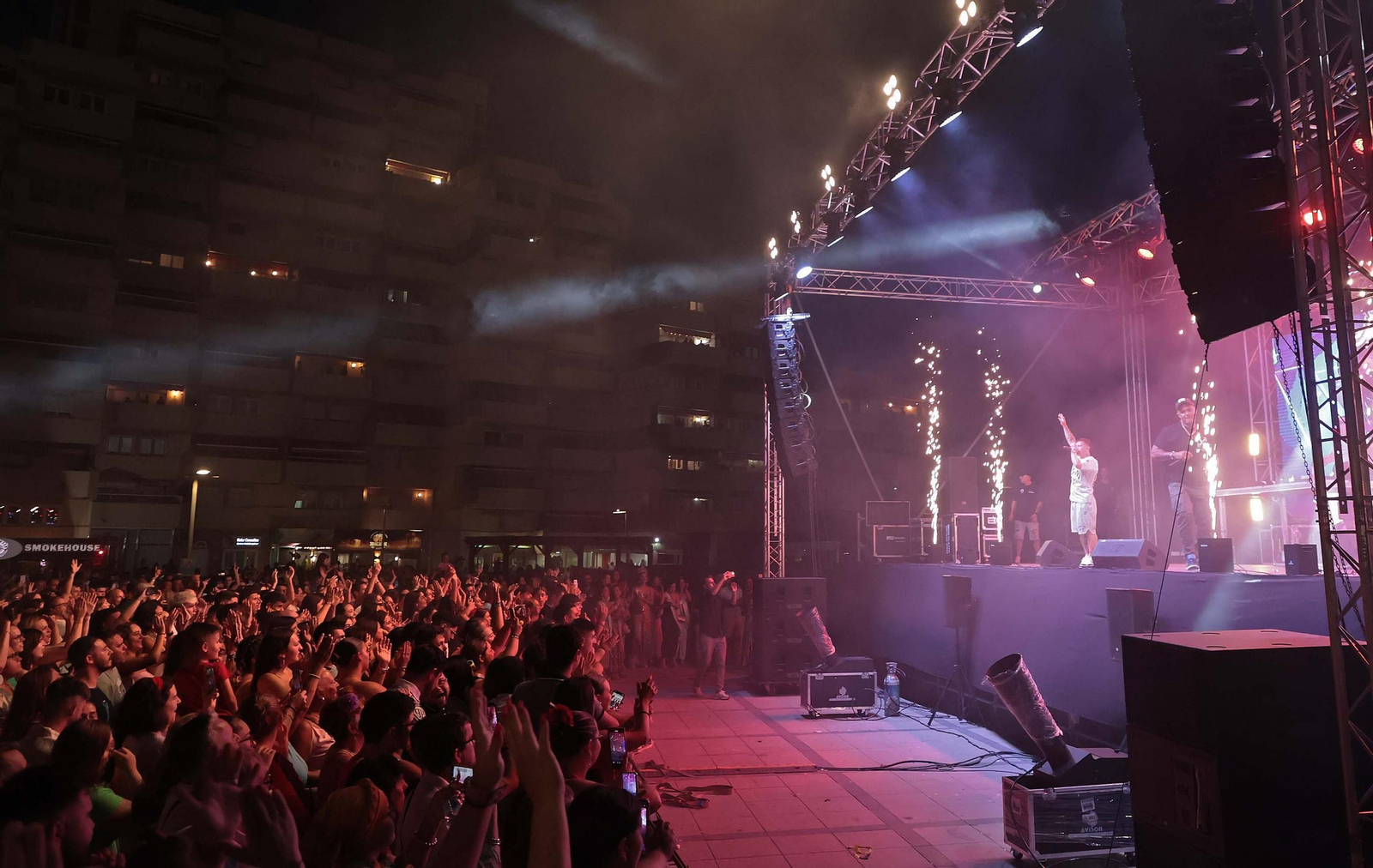 Fotos del concierto de Henry Méndez en La Línea
