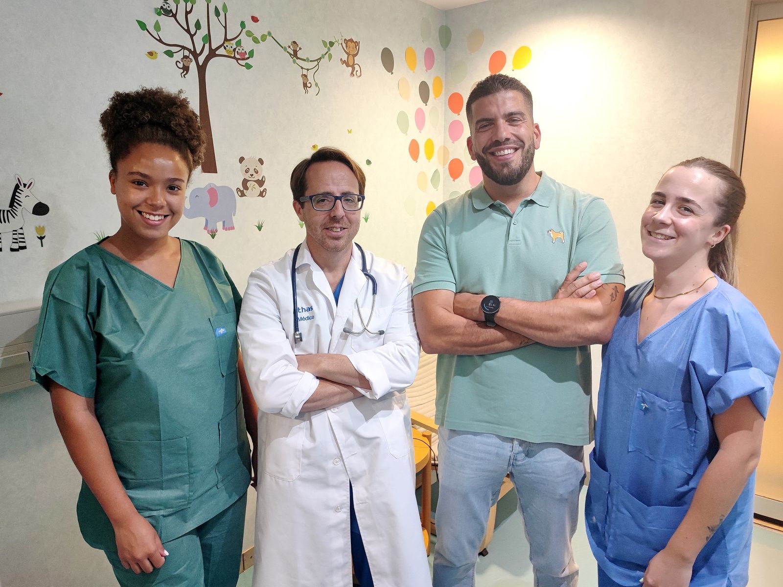 Equipo pedriatría y matronas Vithas Málaga