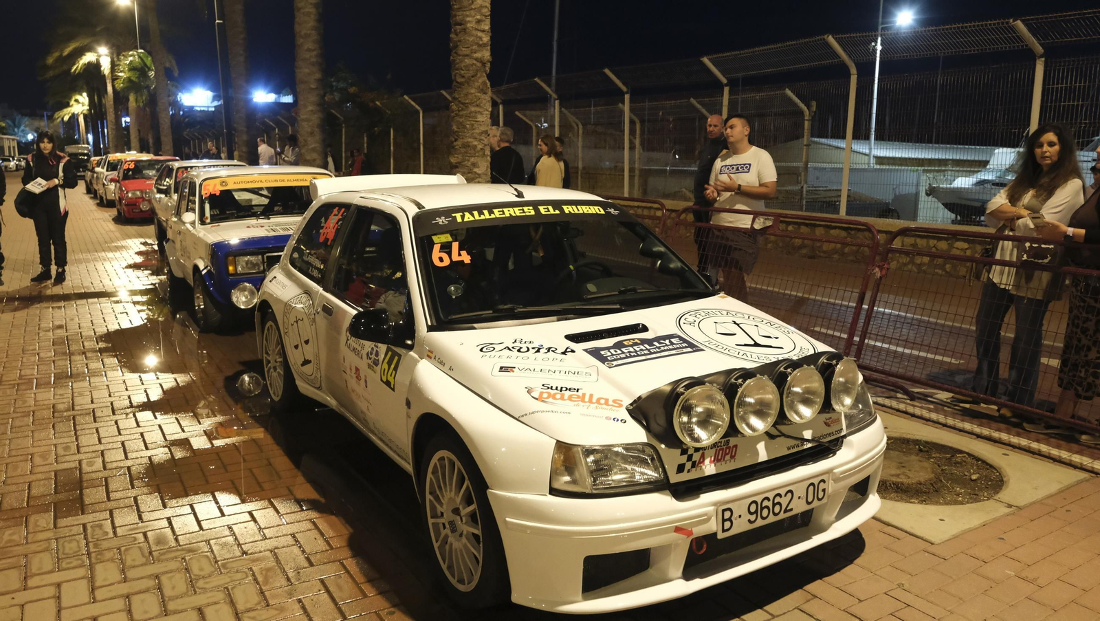 La salida de la 50 edición del Rallye Costa de Almería, en imágenes