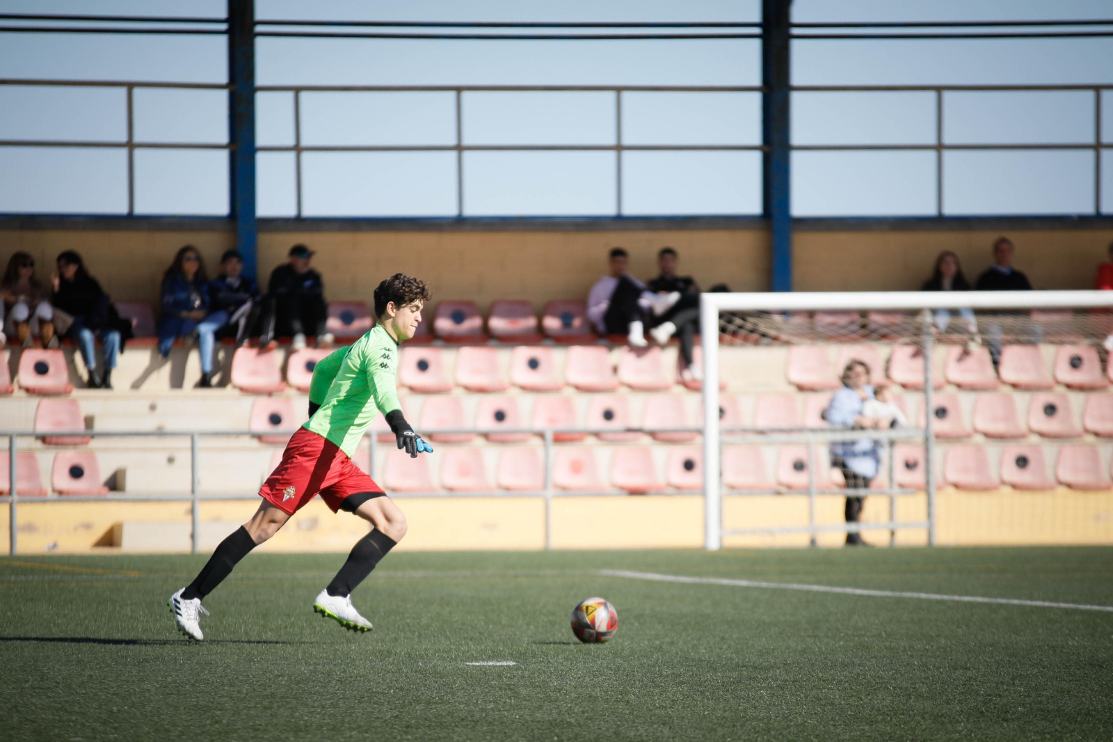 Imágenes del partido entre la Cañada y el Sporting Atlético