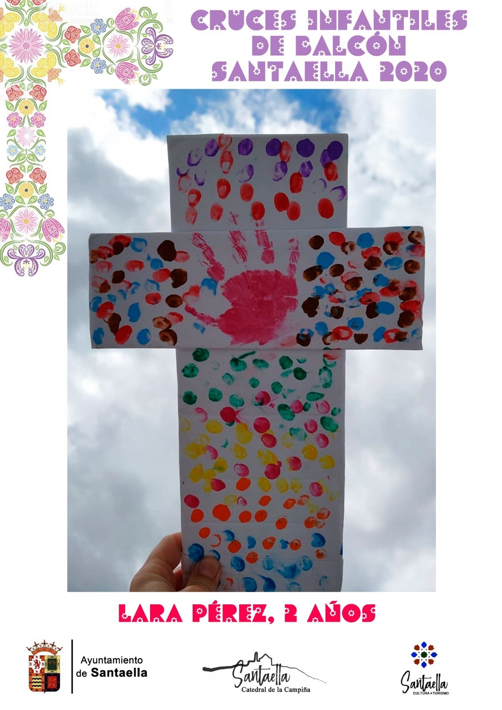 Así son las Cruces de Mayo de los niños de Santaella