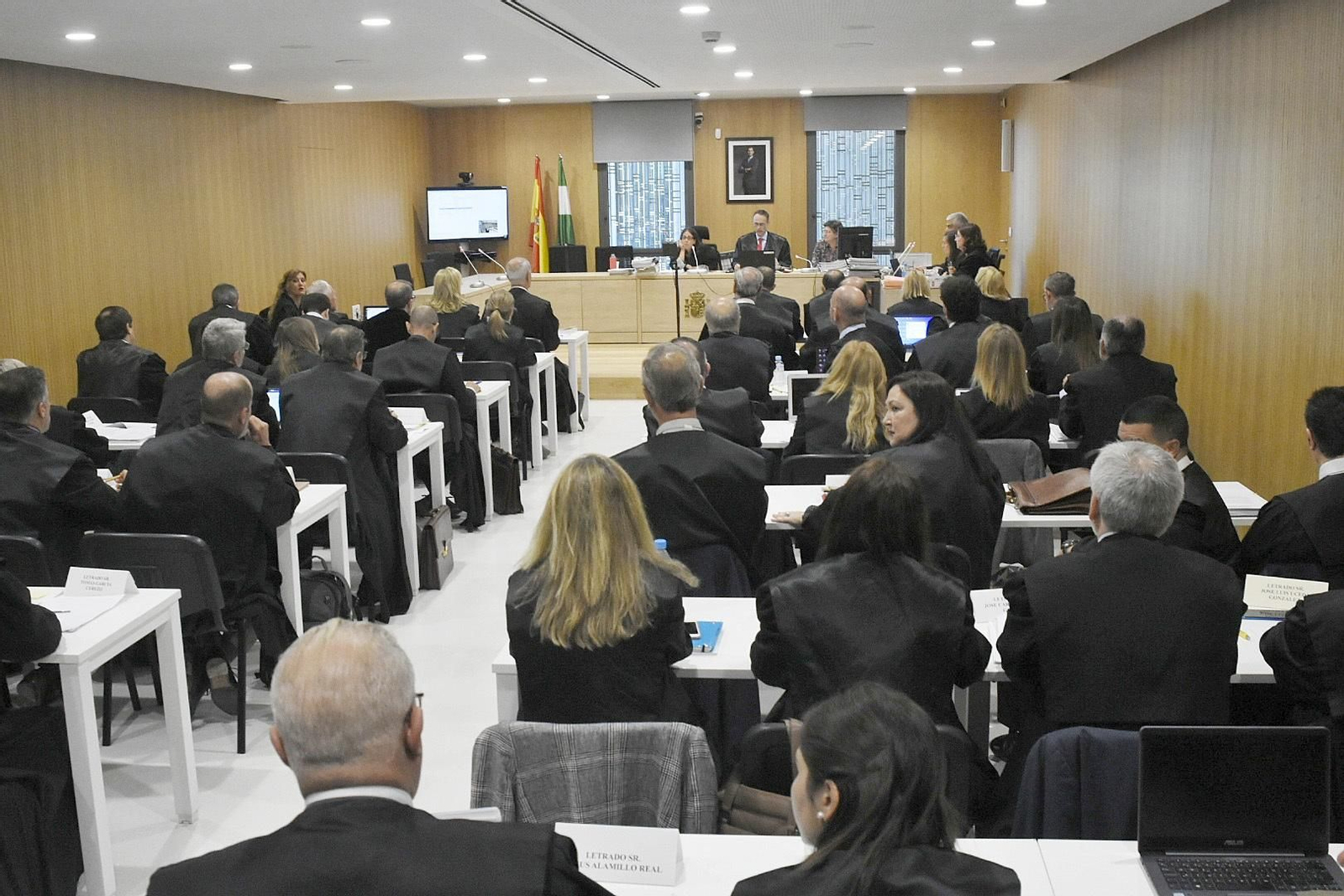 Sala de letrados del caso Fénix.
