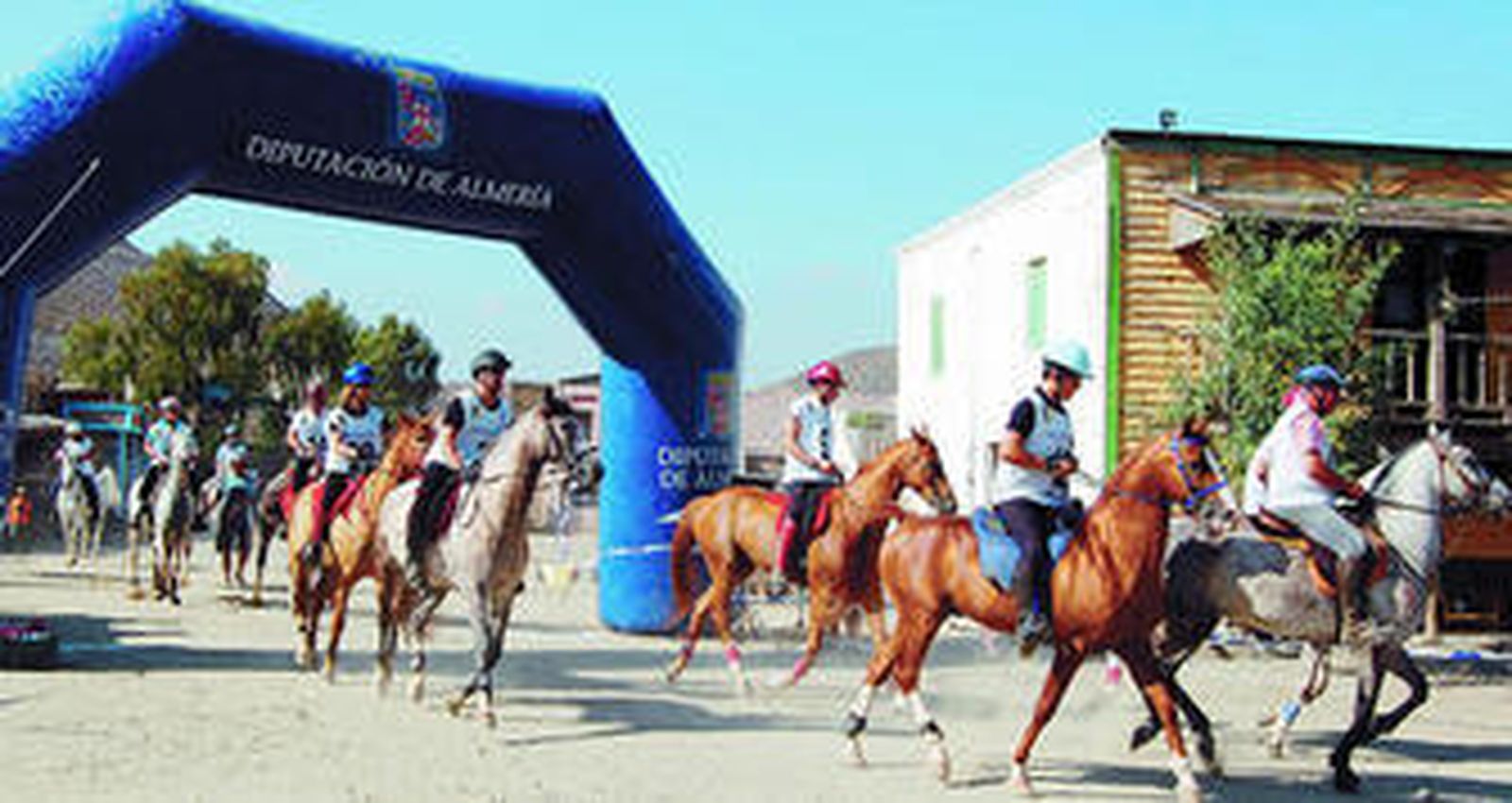 Raid a caballo por el desierto de Tabernas