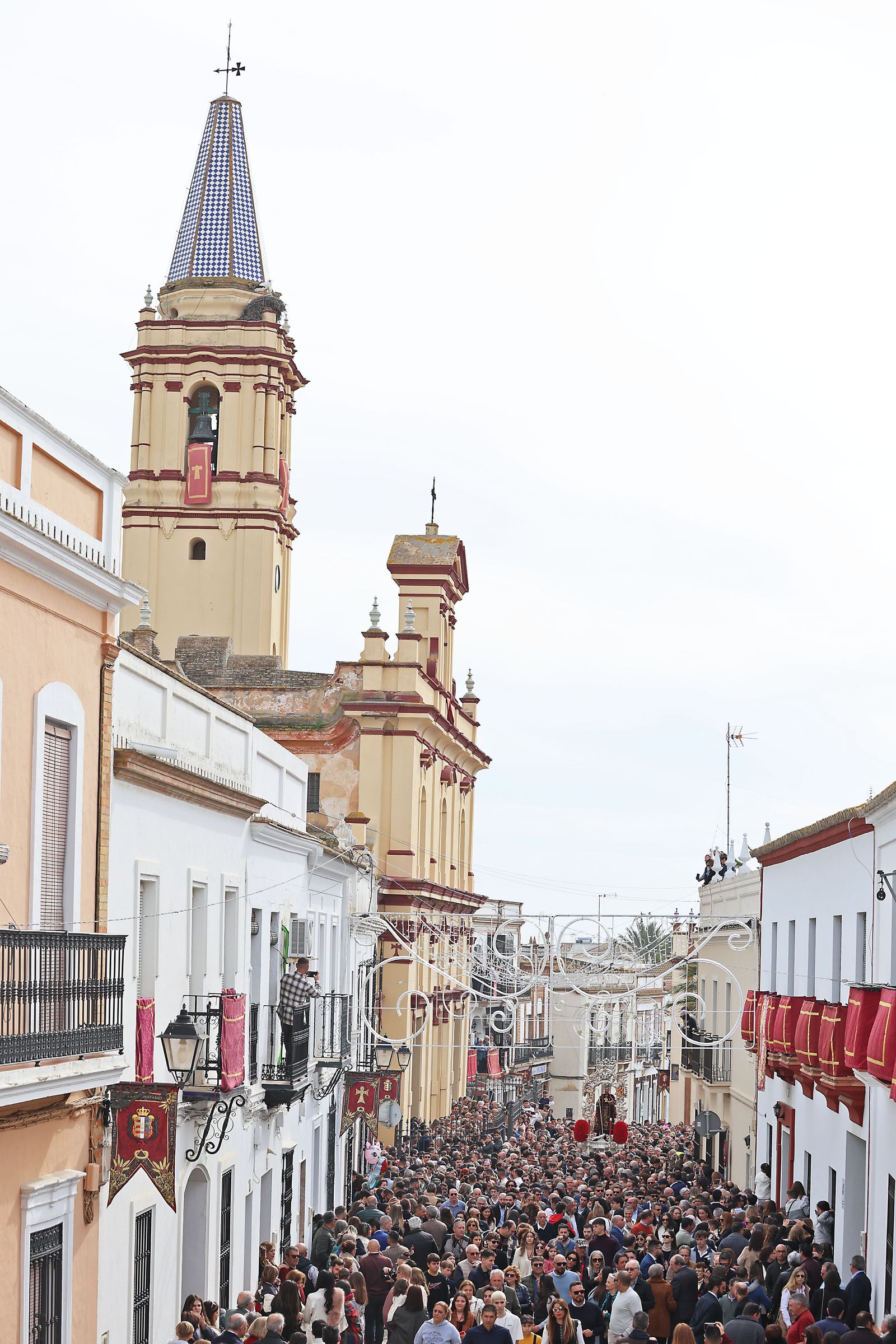 Imágenes de las tiradas de San Antonio Abad en Trigueros