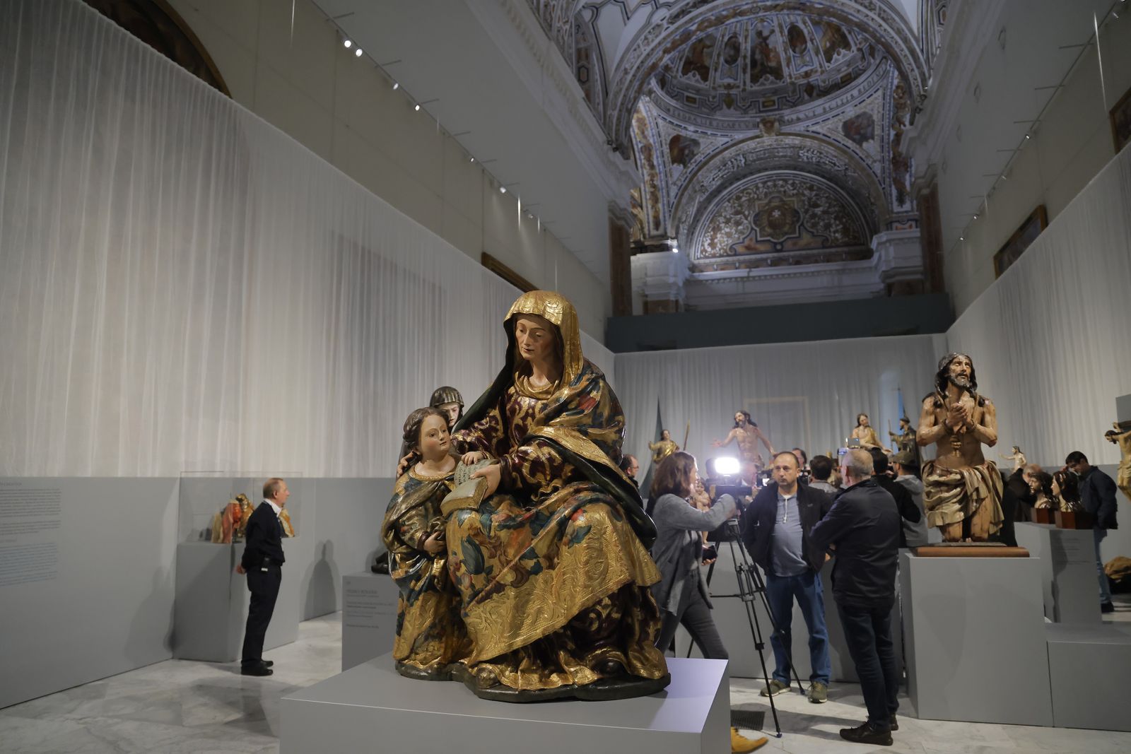 Las fotos de la muestra antológica sobre el escultor Pedro Roldán