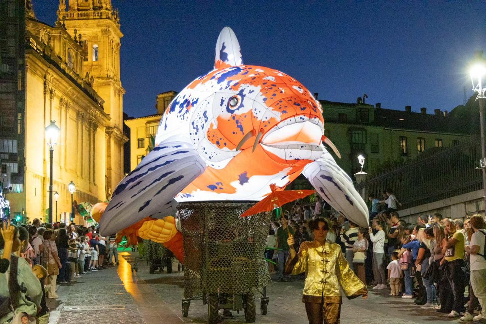 Pregón de David Uclés y cabalgata por la Feria de San Lucas