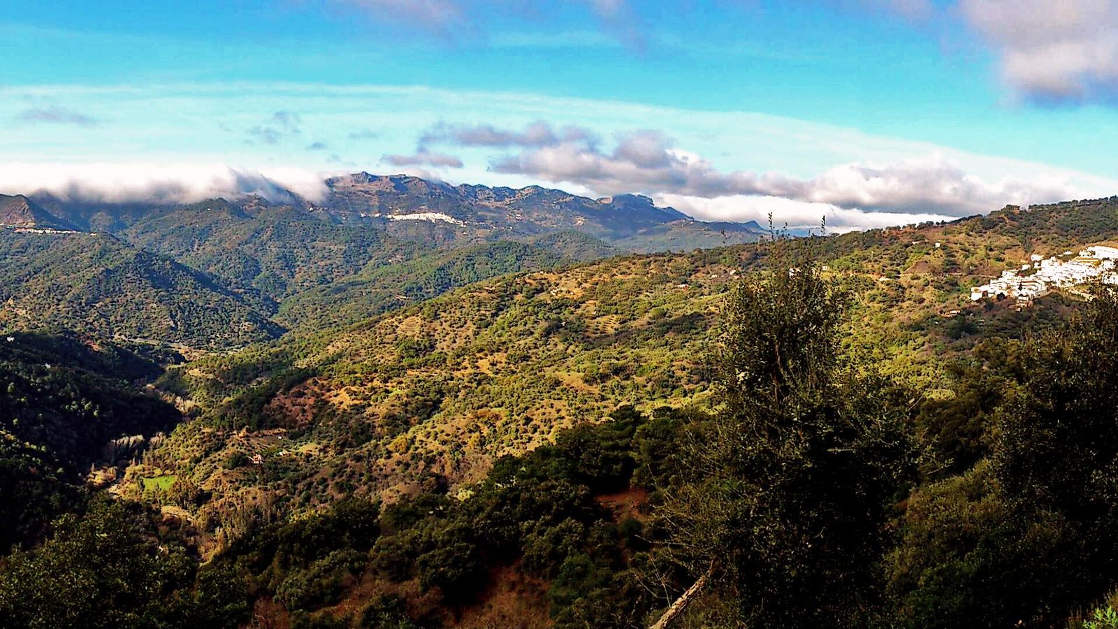 Las vistas a lo largo del trazado son impresionantes.