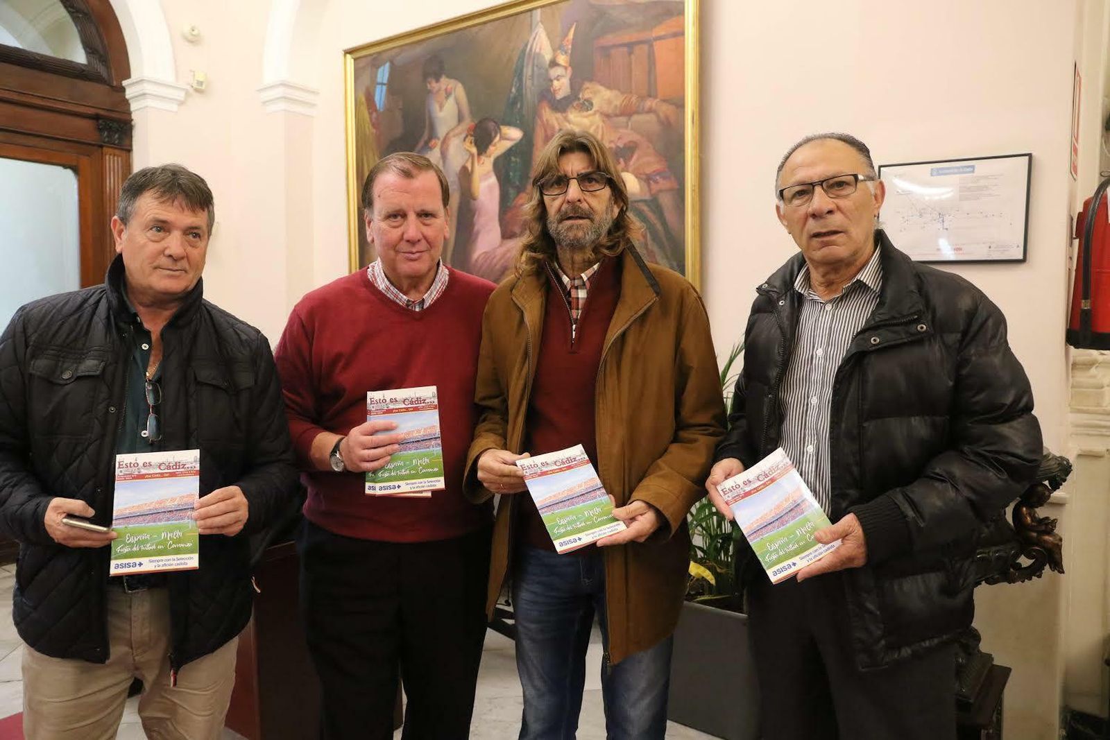 Juanito Macías, Juan Antonio Lebrero, Juan José y Paco Baena.