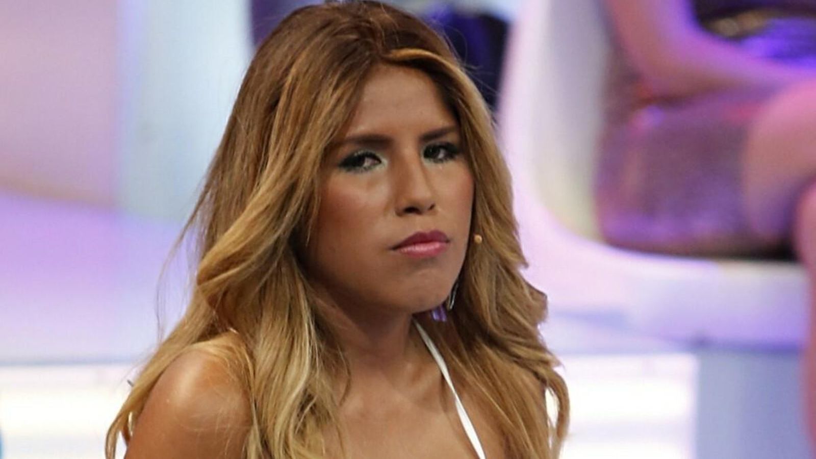 Isa Pantoja, en una aparición televisiva.