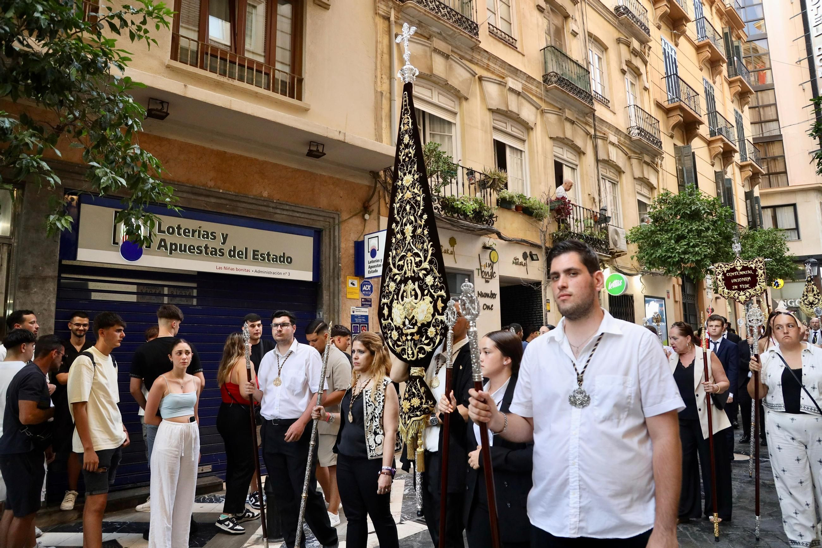 La procesión de los Santos Patronos de Málaga, en fotos