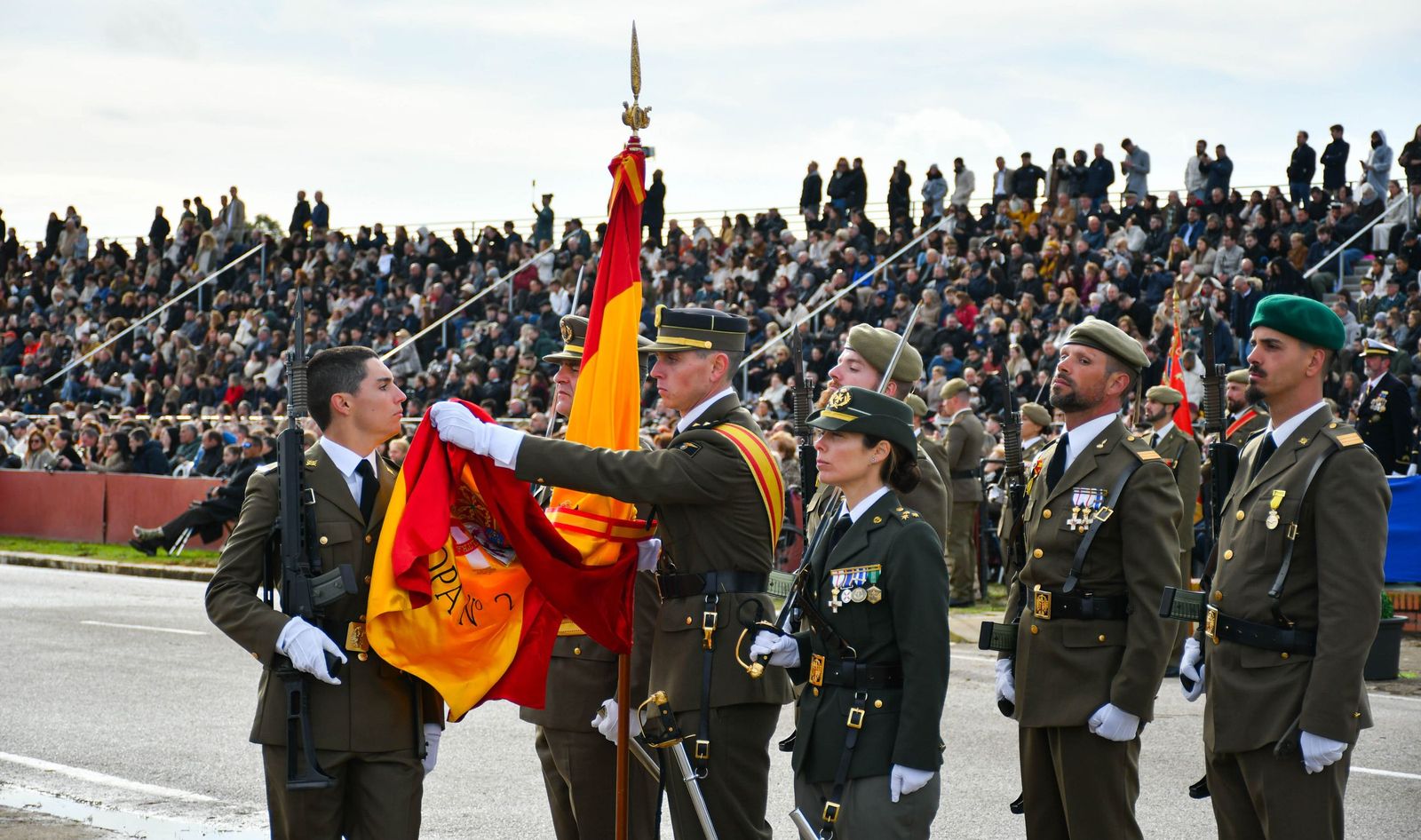 Jura de bandera en el CEFOT-2 de San Fernando: las imágenes