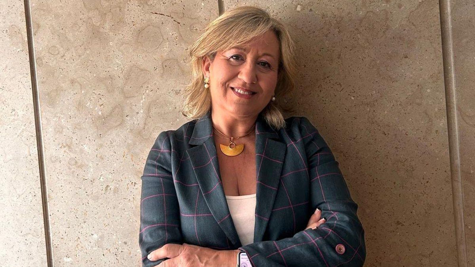 Charo Campos, actual gerente de la empresa.