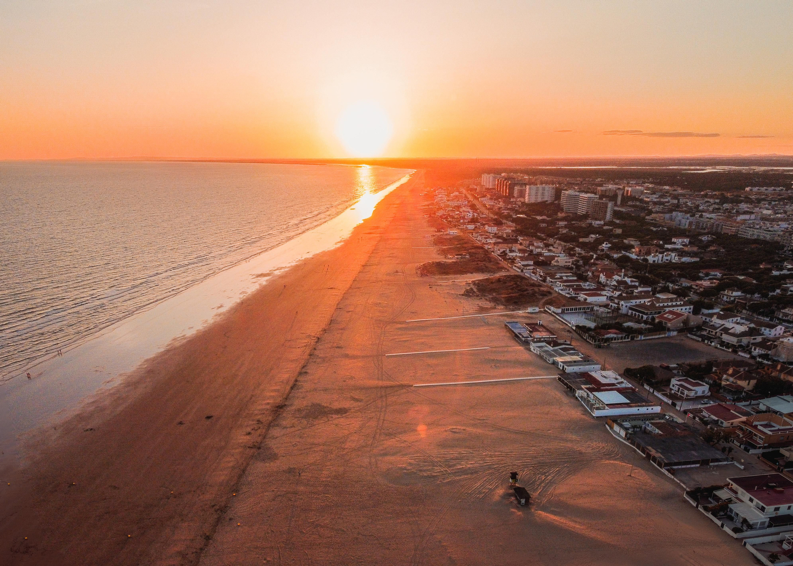La Costa de Huelva a vista de pájaro